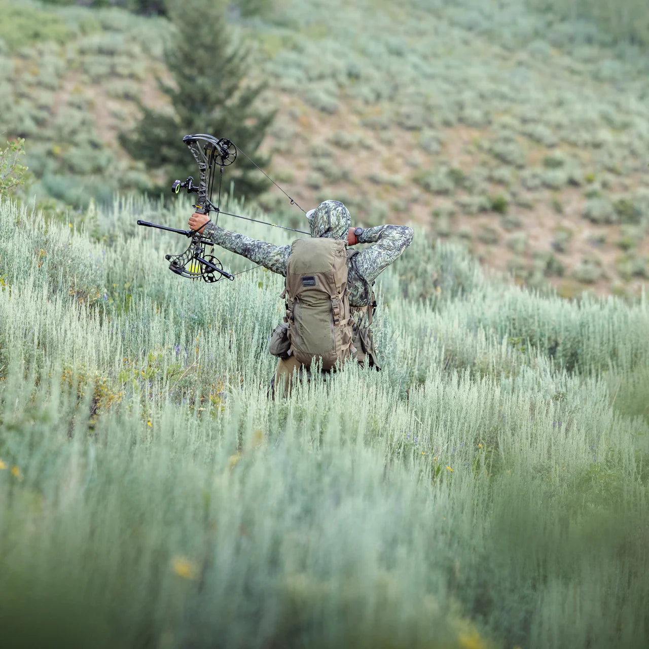 Eberlestock Vapor 2500 Lightweight Hunting Backpack with Hydration System - Perfect for Outdoor Adventures, Hiking, and Big Game Hunting