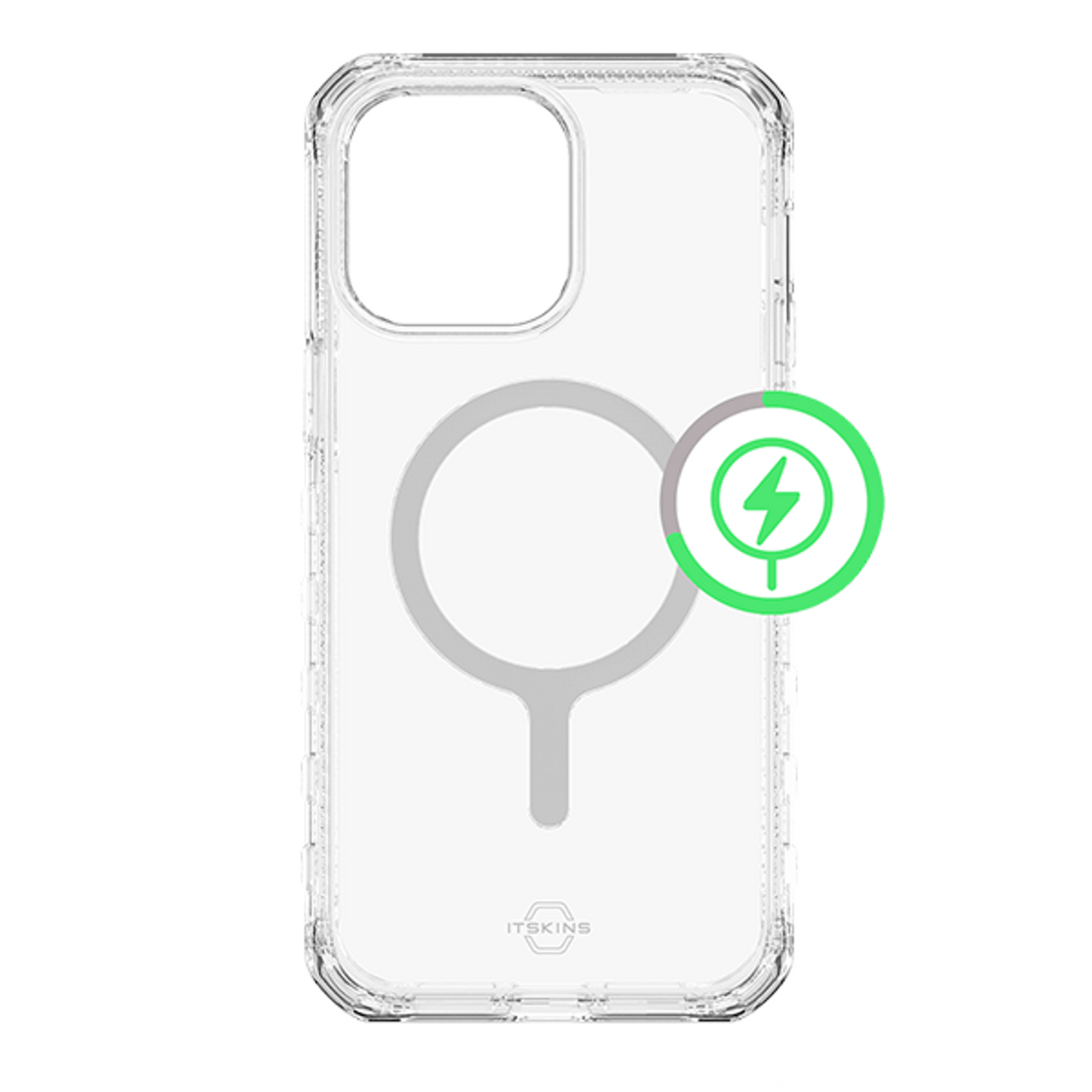 ITSKINS Supreme MagClear Transparent Case for iPhone 14 Pro - Slim Protective Cover with Magnetic Alignment for Wireless Charging | Perfect for Everyday Use, Office & Travel