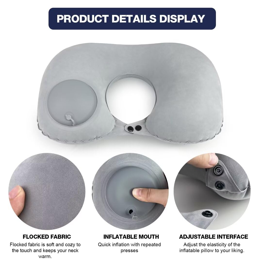 JUANWAN Toddler Airplane Travel Bed - Portable Toddler Seat Extender with Safety Belt for Airplane, Train & Car Rides - Beige | Perfect for Long Flights & Road Trips