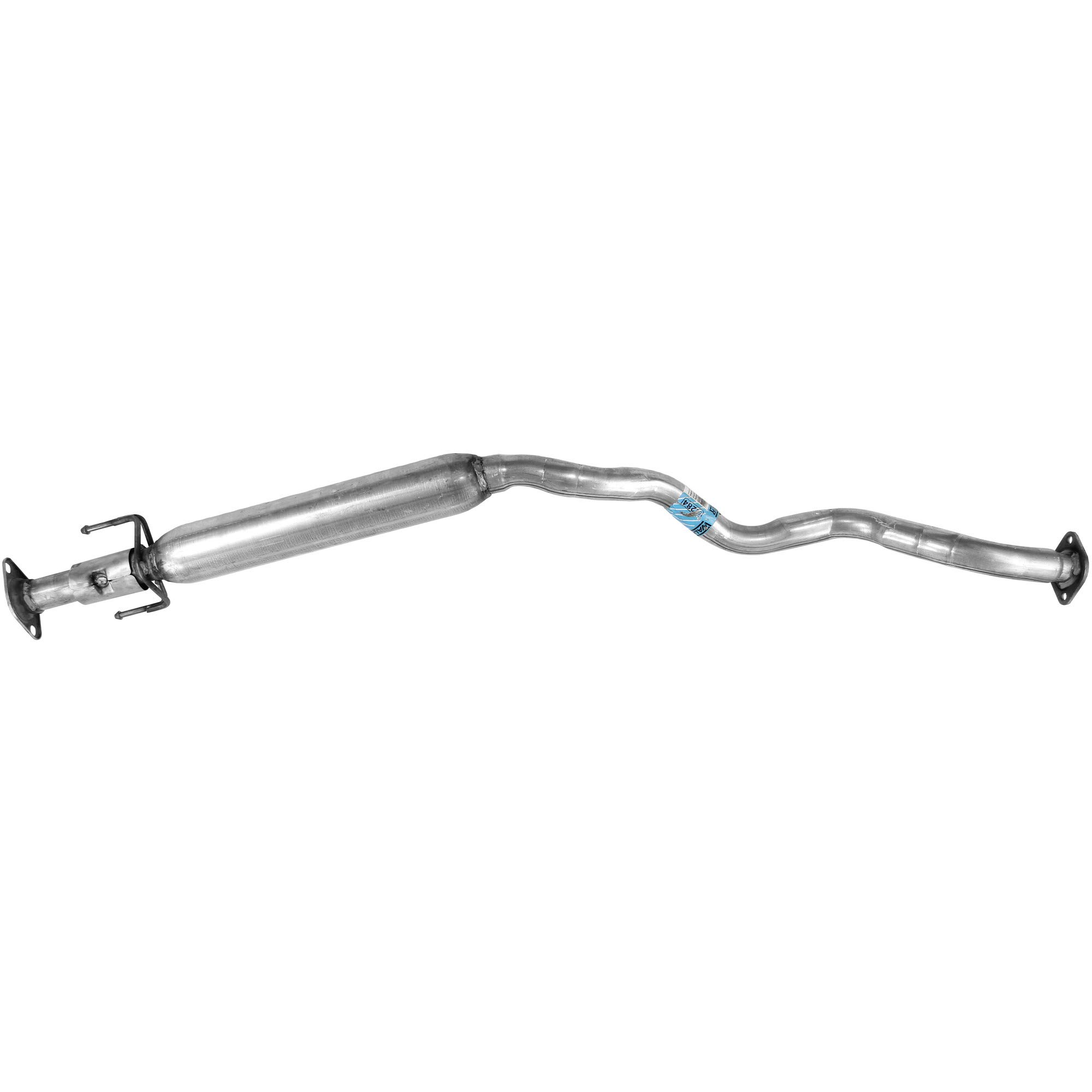Walker 56284 Direct Fit Exhaust Resonator & Pipe Assembly for Ford Fiesta 2011-2019 - Replacement Muffler Part for Smoother Ride & Better Performance - Perfect for Daily Commuting & Road Trips