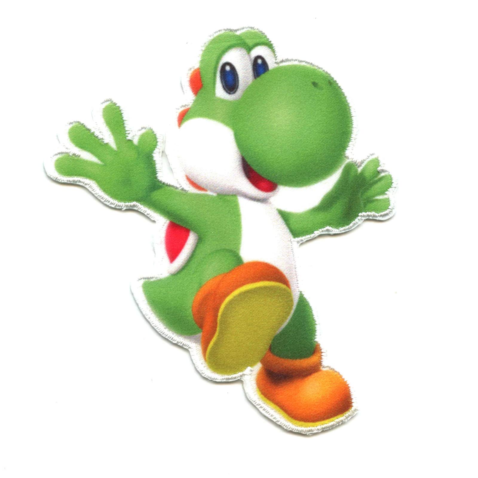 Super Mario Yoshi Sew or Iron-On Applique for Clothing & Crafts - 3.25