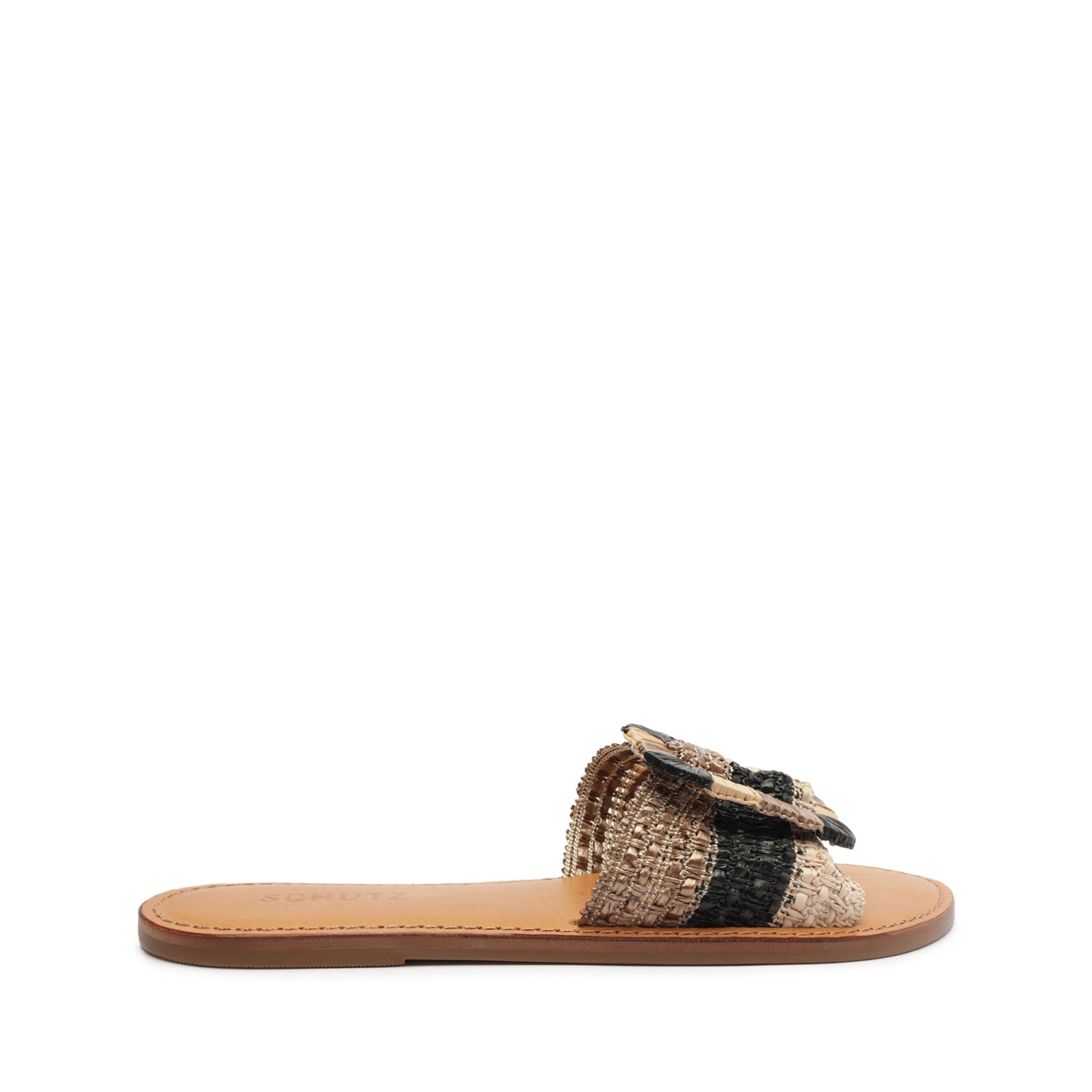 Cinna Flat Sandal Women's Comfortable Summer Slide Sandals - Perfect for Beach, Vacation, and Casual Outfits