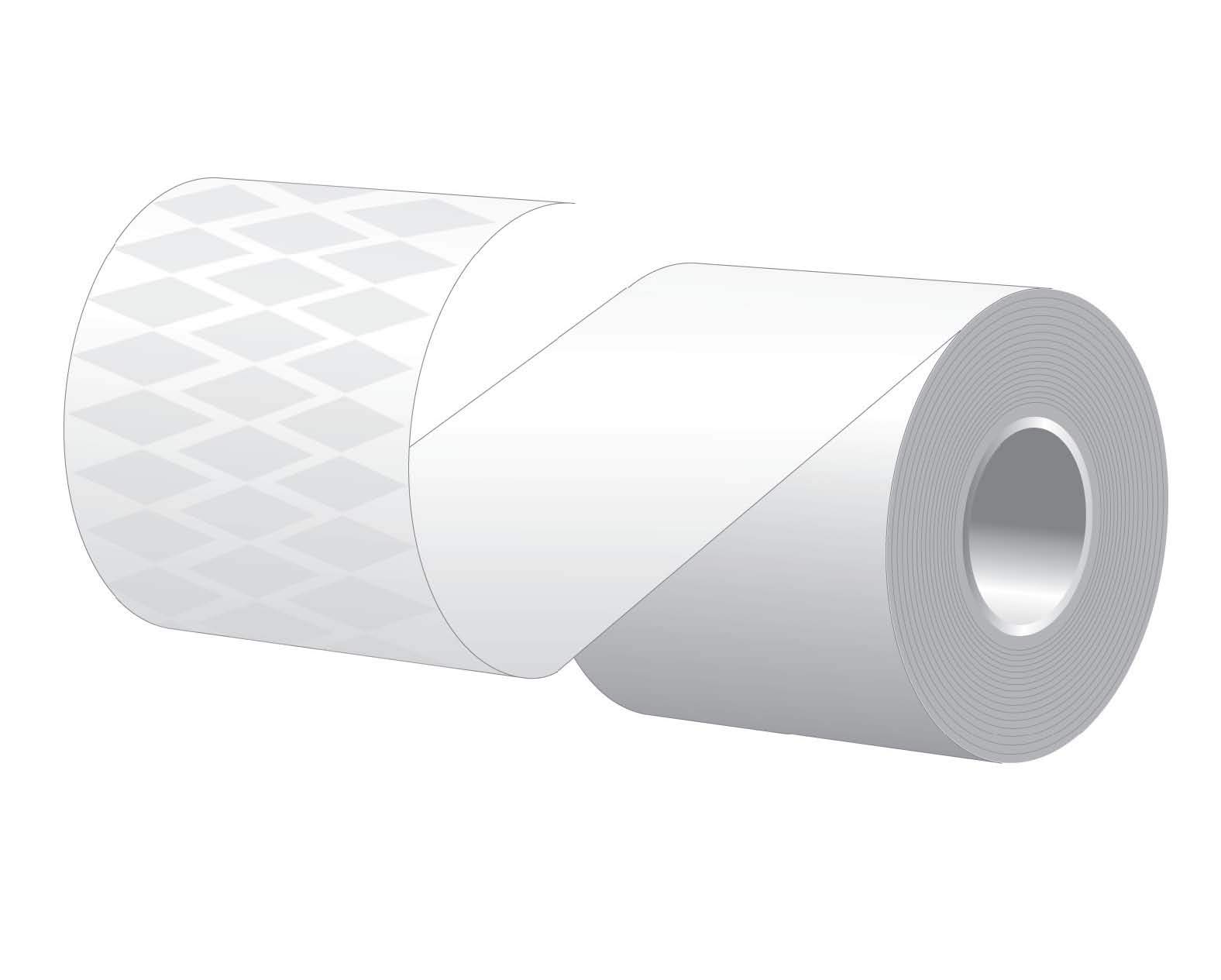 Maxstick Plus 80G Diamond Adhesive Sticky Paper - Direct Thermal Label Rolls (3.125