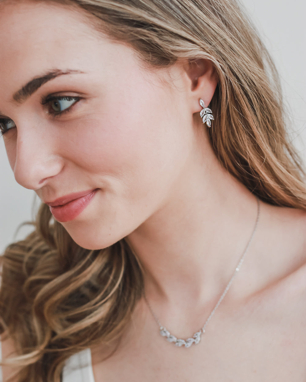 Trista Sterling Silver Jewelry Set for Women - Elegant Necklace, Earrings & Bracelet Gift Set | Perfect for Weddings, Parties & Everyday Wear