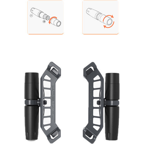 PGYTECH LED Light Kit for DJI Spark Drone - Portable RGB Lighting for Aerial Photography, Night Flying & Creative Videography | Perfect for Travel, Vlogging & Outdoor Adventures