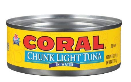 Premium Wild-Caught Chunk Light Tuna in Water - Pack of 4 (5 Oz Cans) - High Protein, Low Mercury, Keto & Paleo Friendly - Perfect for Salads, Sandwiches and Meal Prep