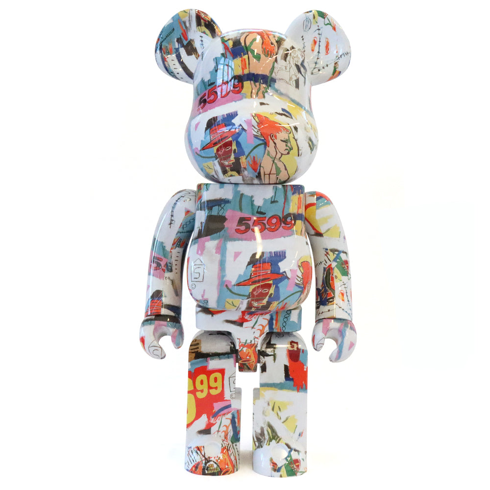 1000% Bearbrick Warhol X Basquiat 4 Limited Edition Designer Art Toy - Perfect for Collectors, Home Decor & Pop Culture Enthusiasts