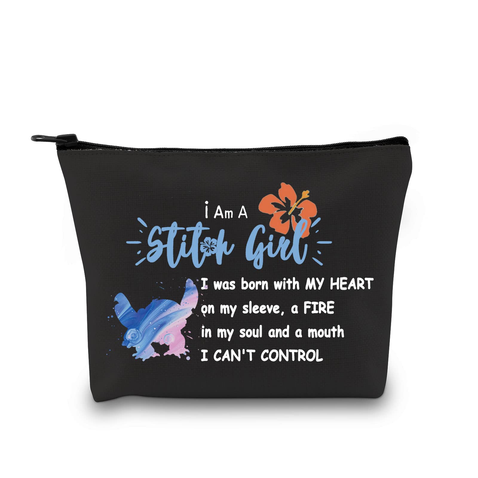GJTIM Movie Character Zipper Pouch - Spirit Animal Inspired Makeup Bag for Fans | Perfect for Cosmetics, Travel & School Supplies Organization