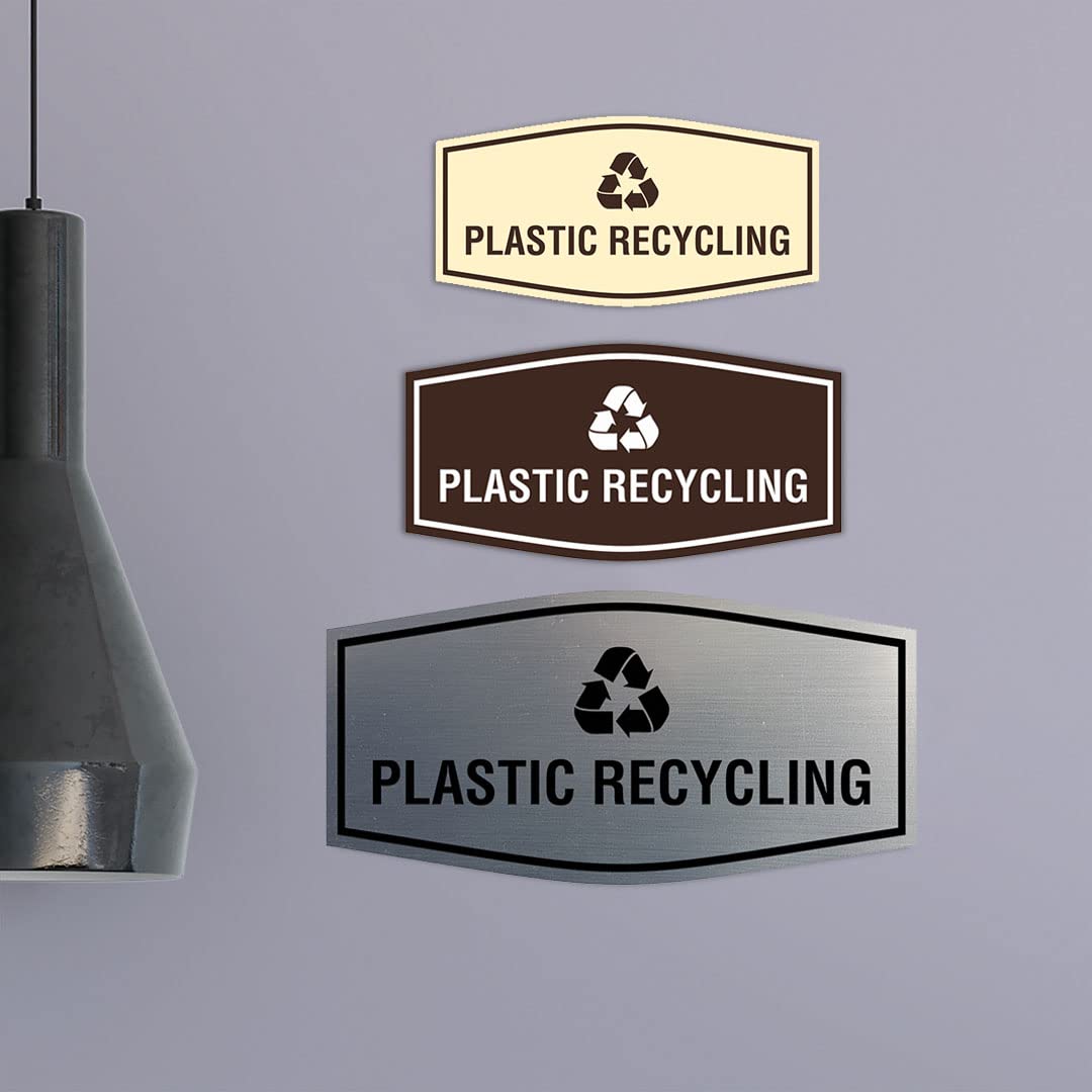 Eco-Friendly 'Don't Be Trashy' Wall Sign - Red Medium Size - Perfect for Home, Office, or Classroom Decor