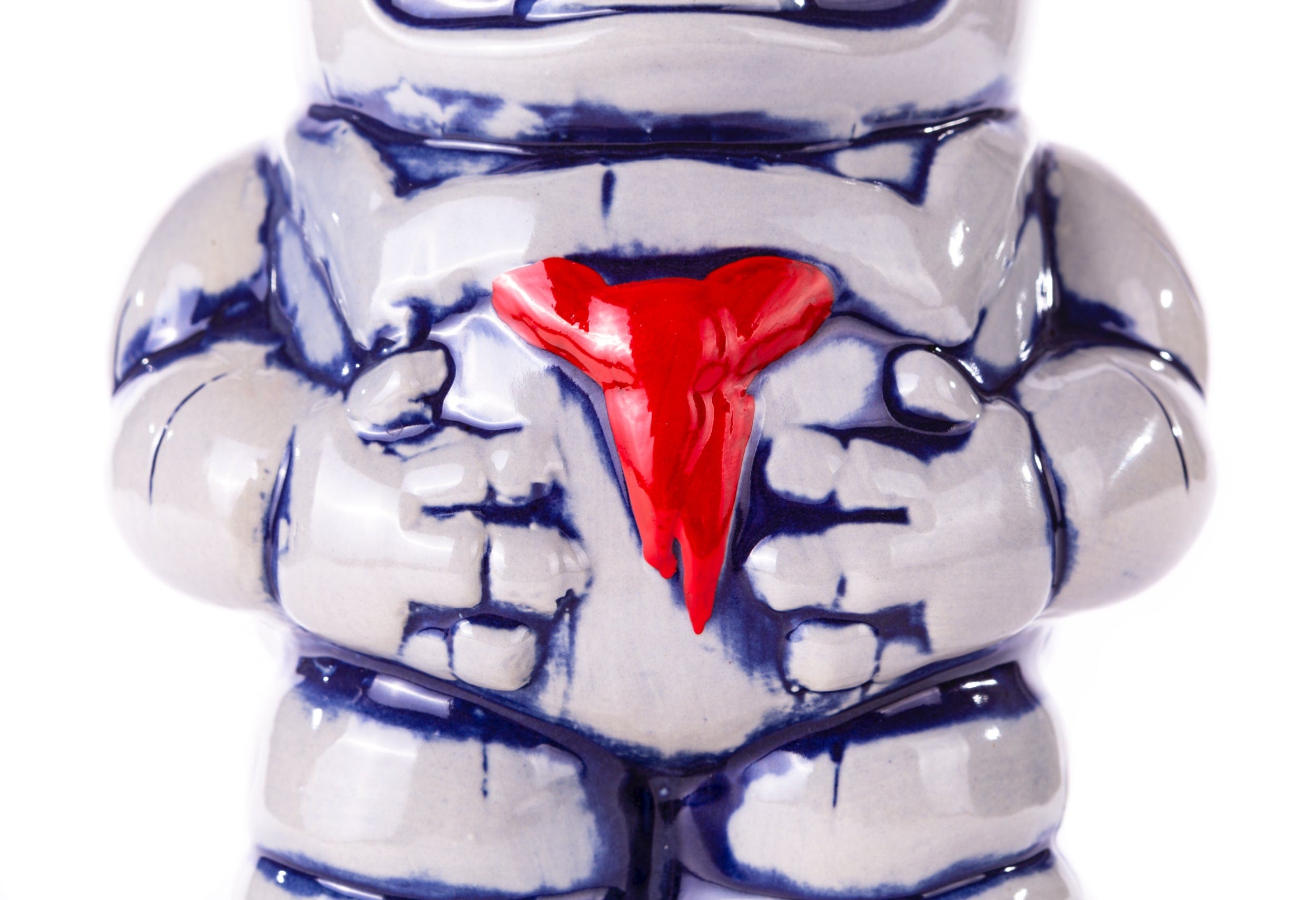 Ghostbusters Stay Puft Marshmallow Man Tiki Mug - Collectible Ceramic Cup for Movie Fans, Halloween Parties & Themed Decor