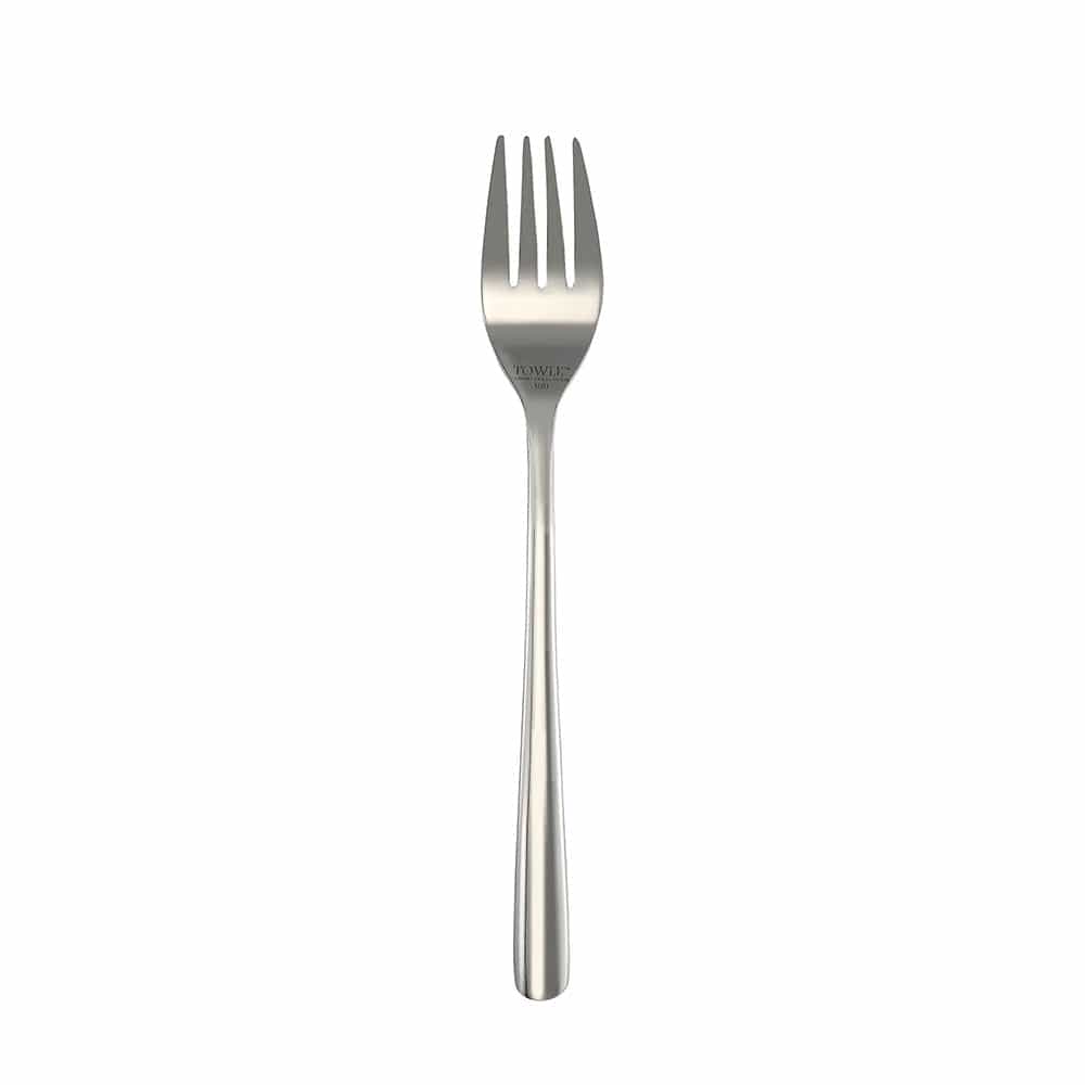 Wave Forged 42-Piece Stainless Steel Flatware Set - Service for 8 - Elegant Dinnerware for Formal Dining, Wedding Gifts & Holiday Entertaining