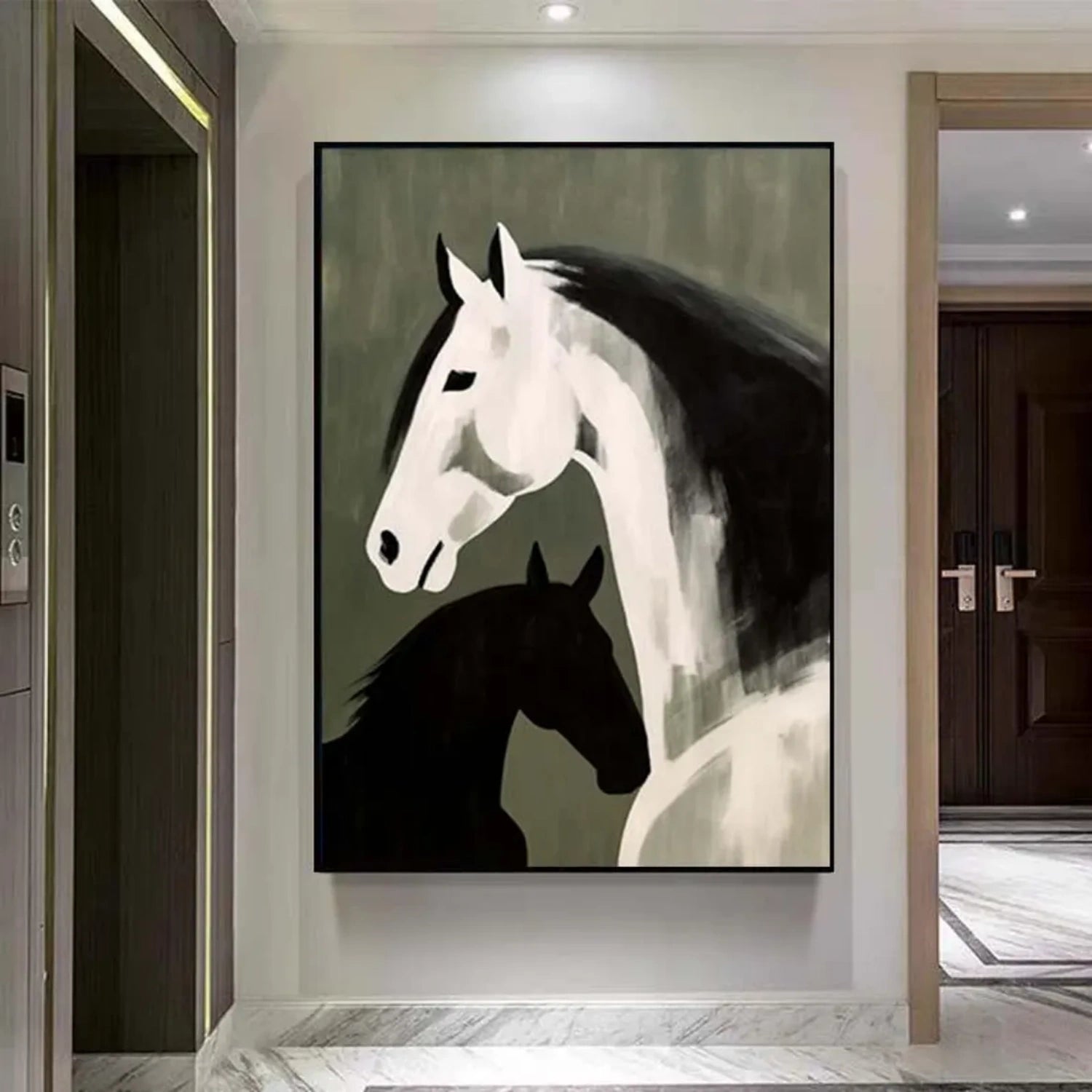 Animal Art Painting #AP156 - Handmade Wildlife Canvas Art for Home & Office Decor - Perfect for Living Room, Bedroom, or Gift