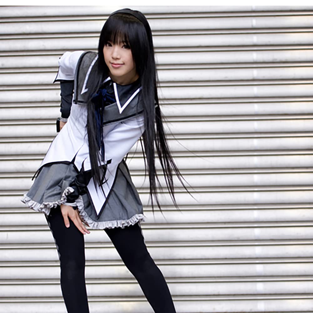 Okazaki Anime Homura Cosplay Costume Uniform Dress - Full Set Halloween Outfit for Anime Conventions & Cosplay Events
