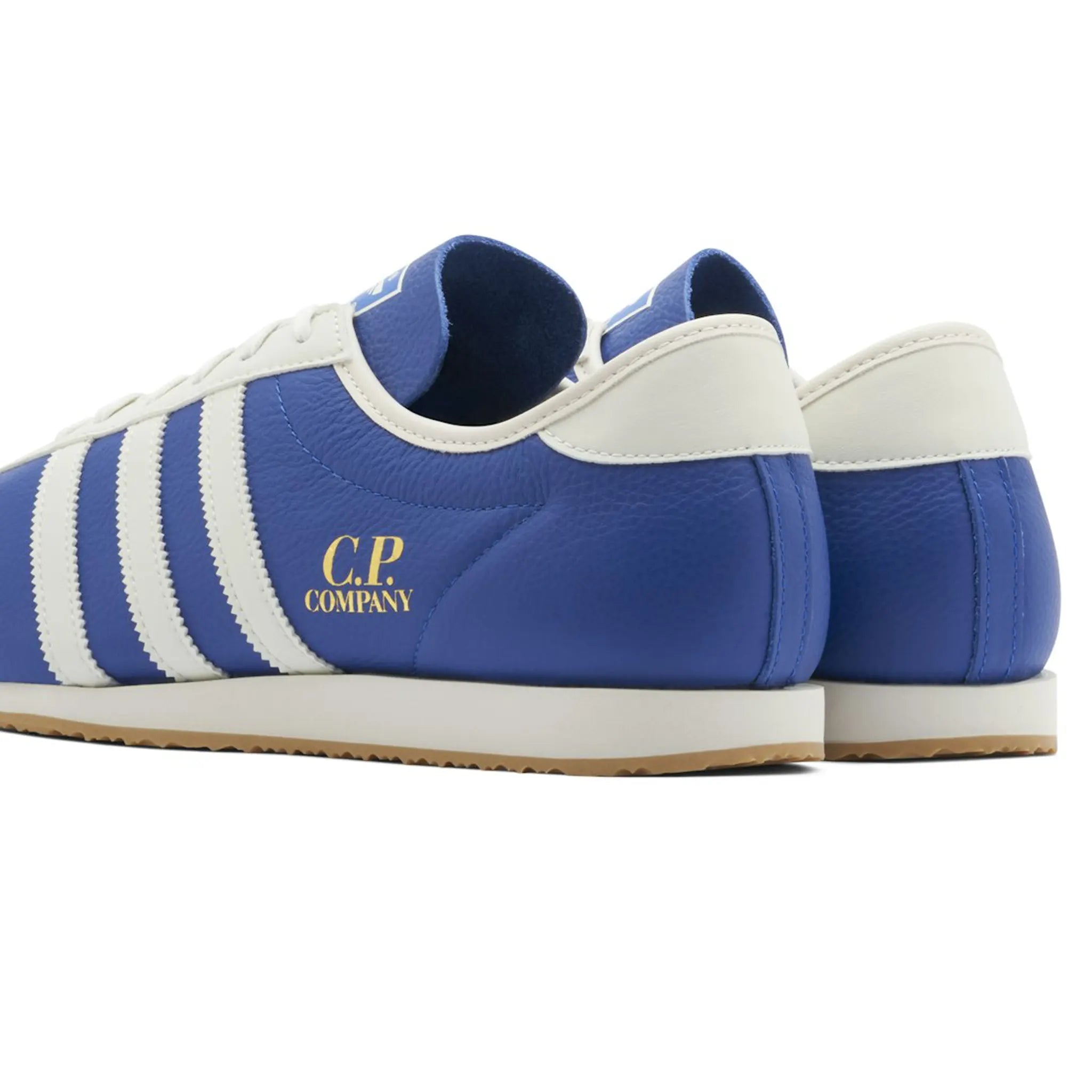 CP Company x Adidas Italia Spezial Collegiate Royal Sneakers - Men's Retro Running Shoes - Vintage Sport Style for Casual Wear & Street Fashion