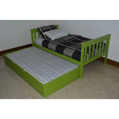 A&L Furniture Twin Trundle Bed with Storage Drawers - Space-Saving Kids Bedroom Solution for Sleepovers and Small Rooms