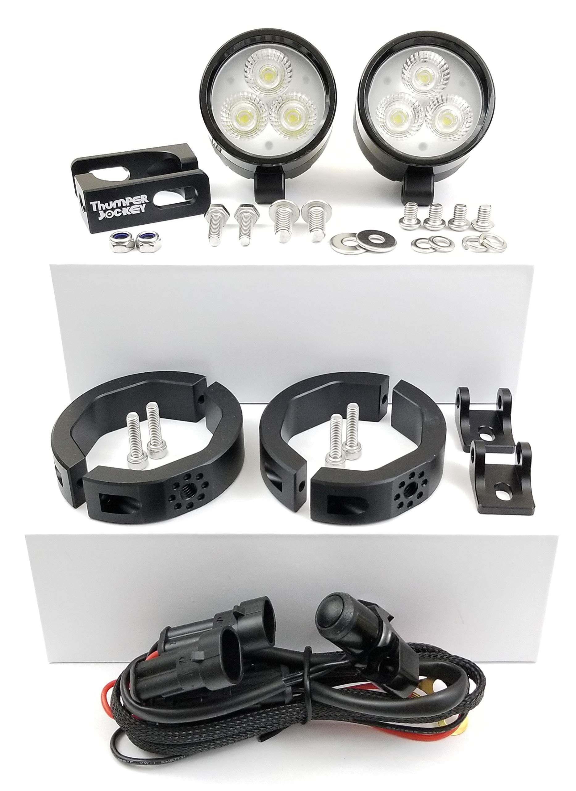 Thumper Jumper Crusader LED Light Kit - Durable Motorcycle & ATV Lighting for Night Riding & Off-Road Adventures