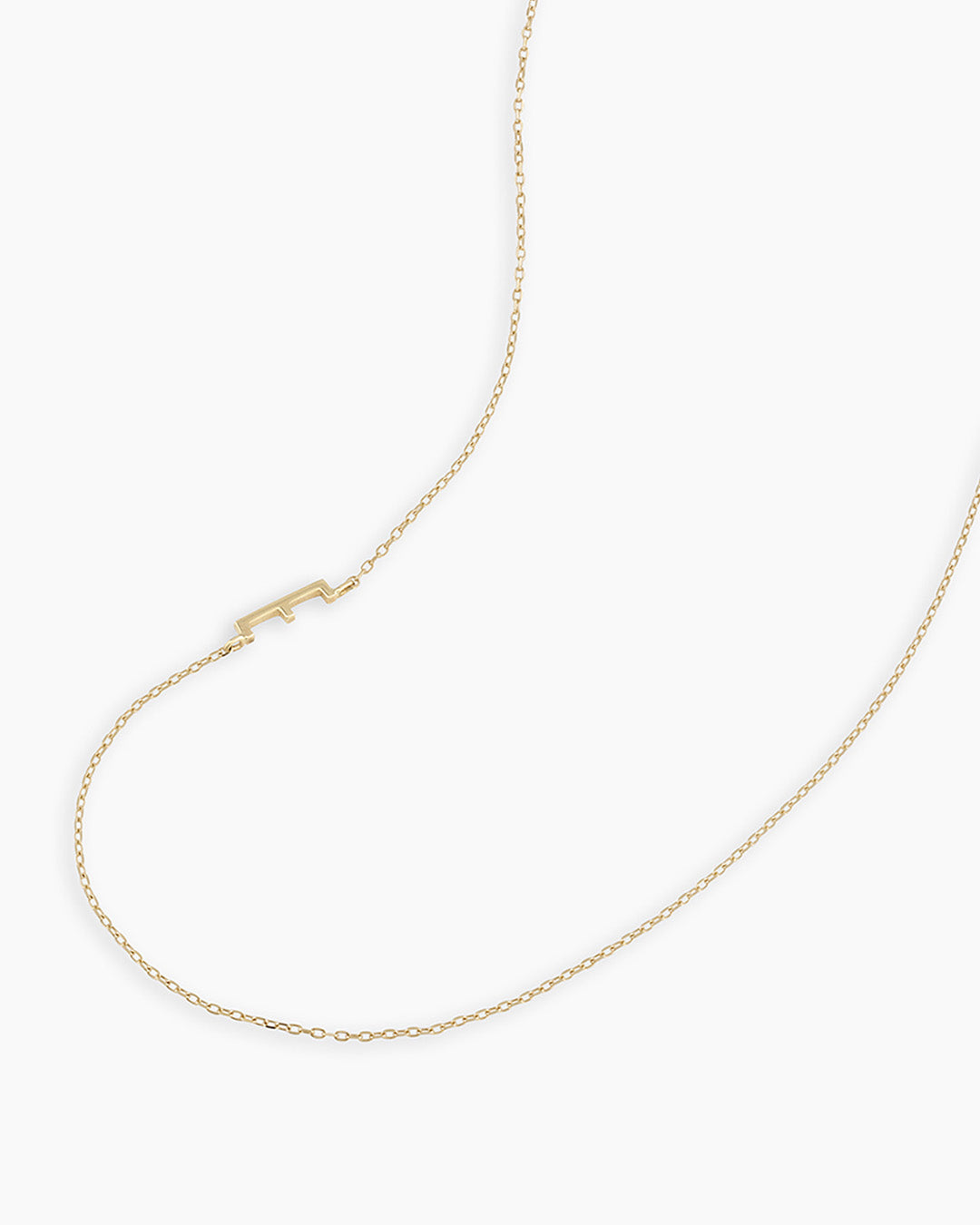 14K Gold Alphabet Necklace - Personalized Initial Pendant Jewelry for Women - Perfect for Gifts, Birthdays & Everyday Elegance