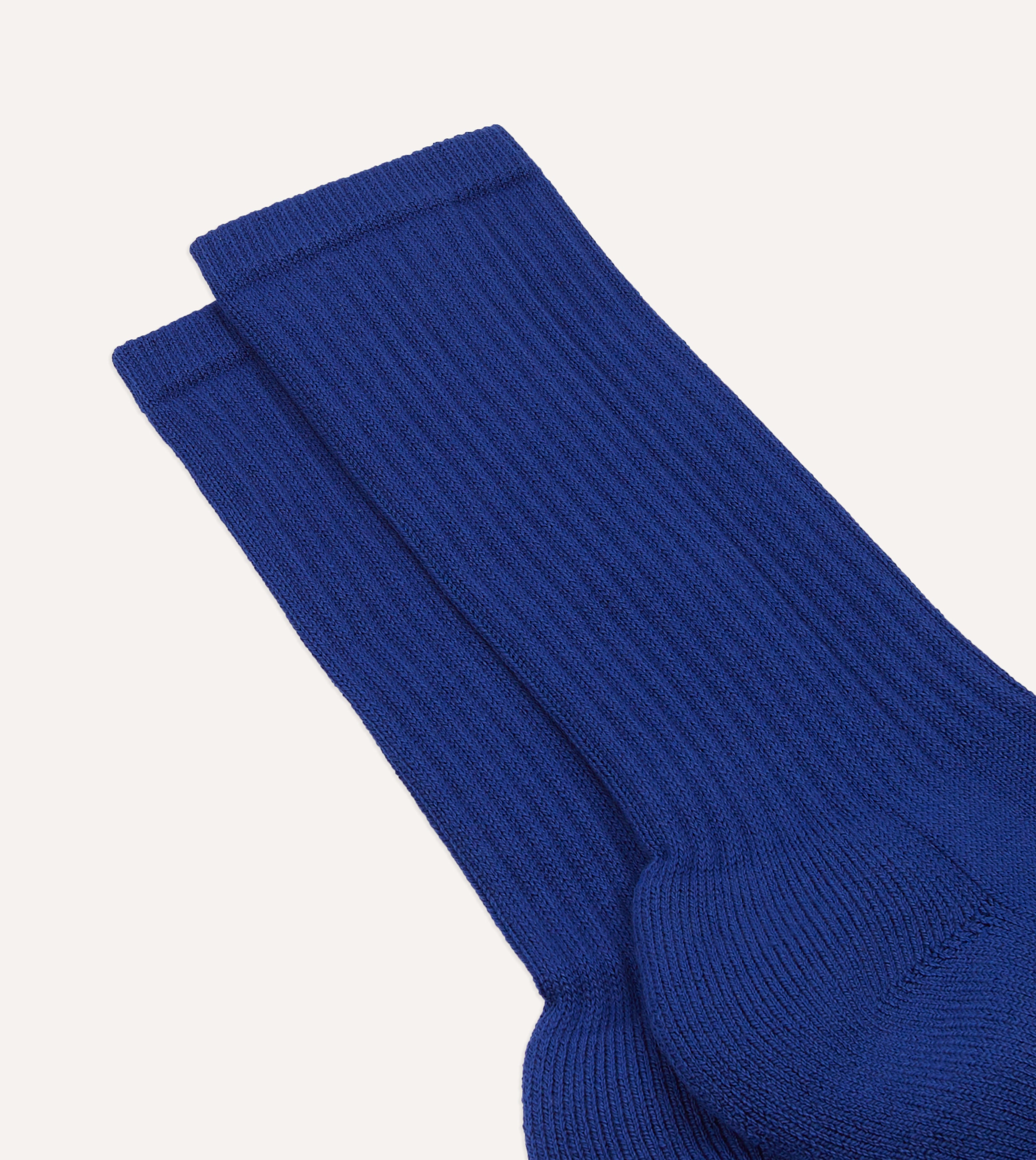 Blue Cotton Sports Socks for Men & Women - Breathable Athletic Socks for Running, Gym, and Workout - Pack of 3 Pairs