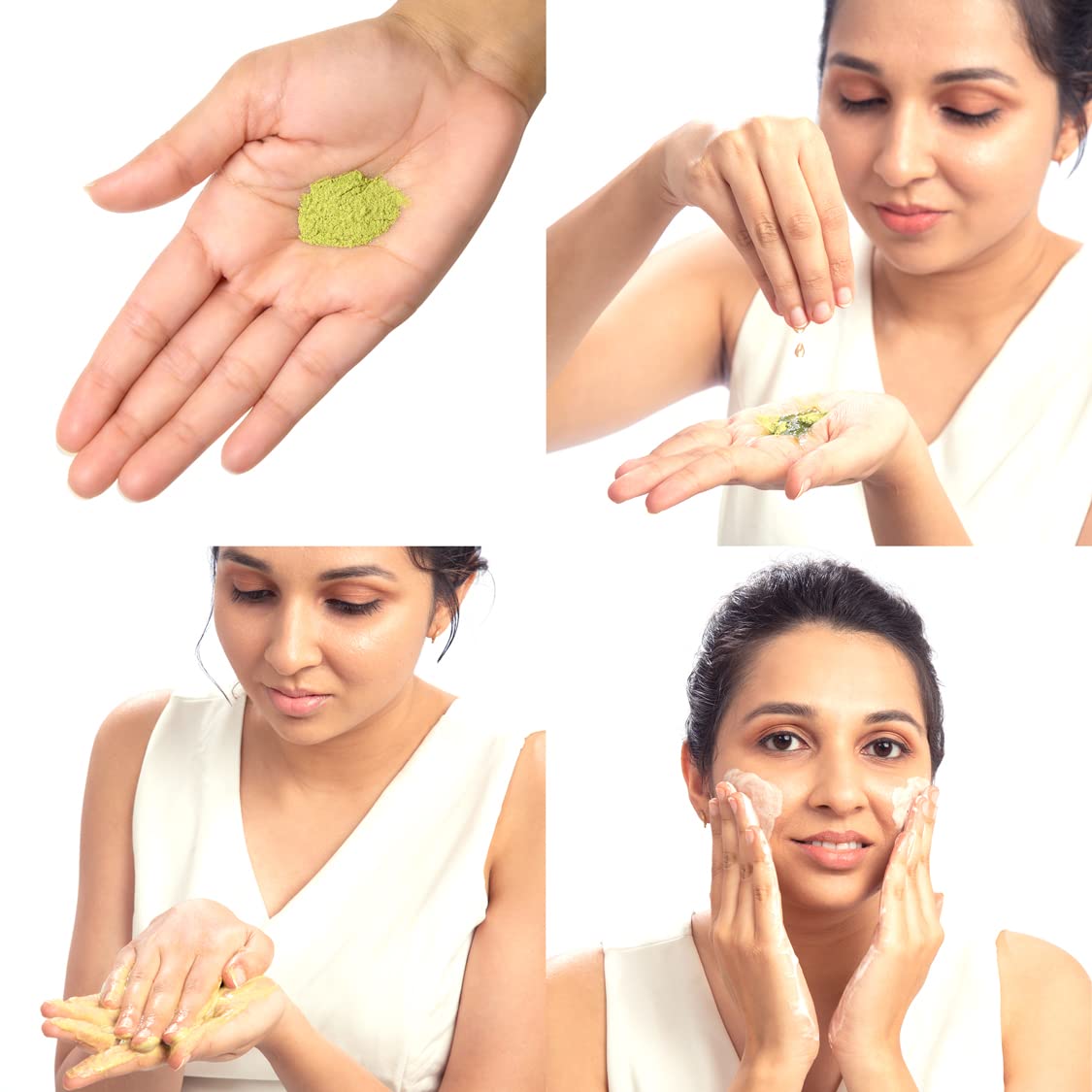 Brillare Neem Face Wash for Acne & Pimples Treatment with Bergamot Oil | Brillare Rose Face Wash Anti-Aging with Sandalwood & Coconut Oil | 30g + 15g Combo Set | Daily Skincare Routine for Clear, Hydrated & Youthful Skin