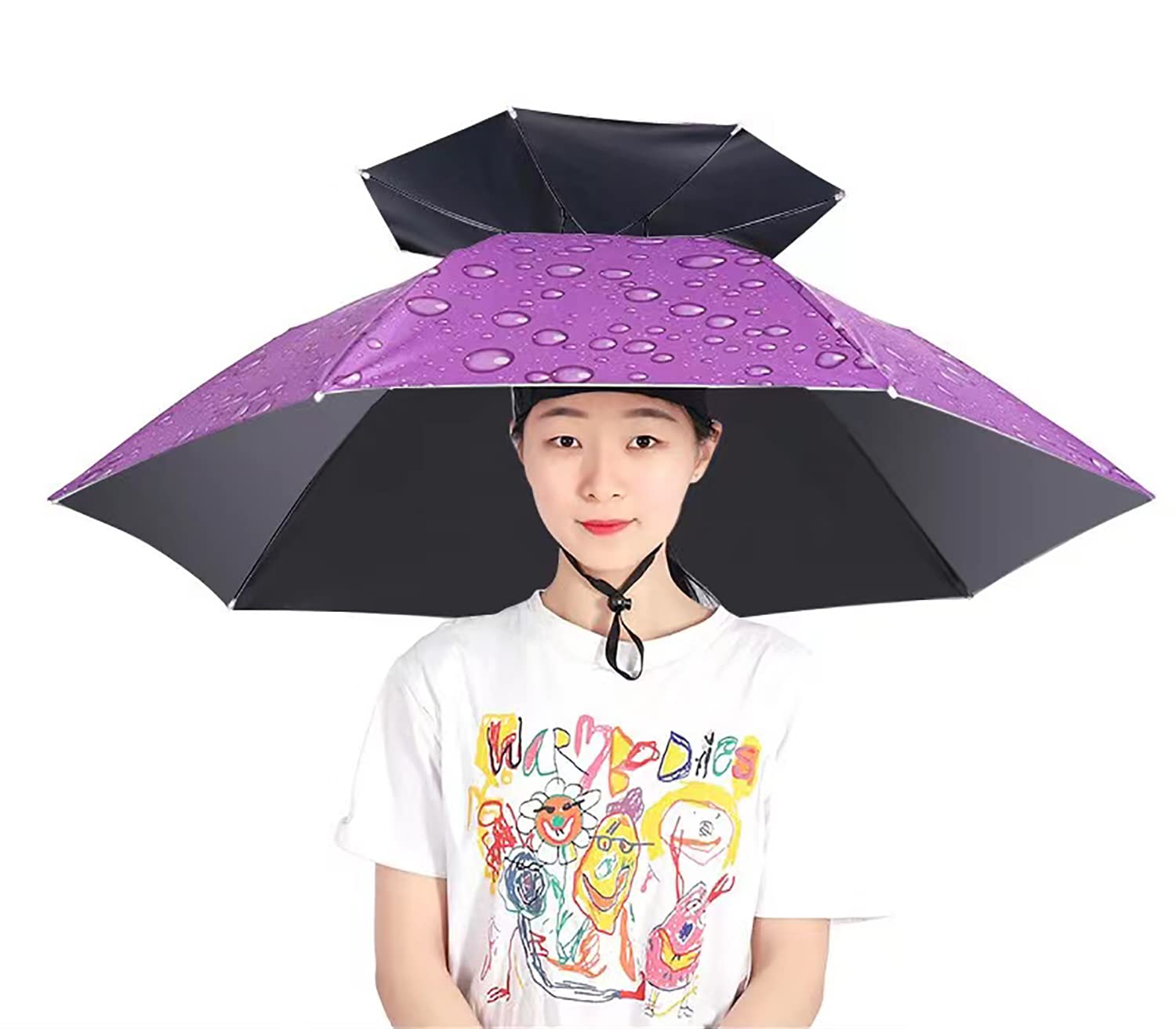 Compact & Lightweight Automatic Folding Umbrella - Portable Sunshade for Fishing, Beach, Backpack, Car & Purse - Waterproof Rain & UV Protection Umbrella for Men & Women - Perfect for Outdoor Activities, Travel & Daily Commute