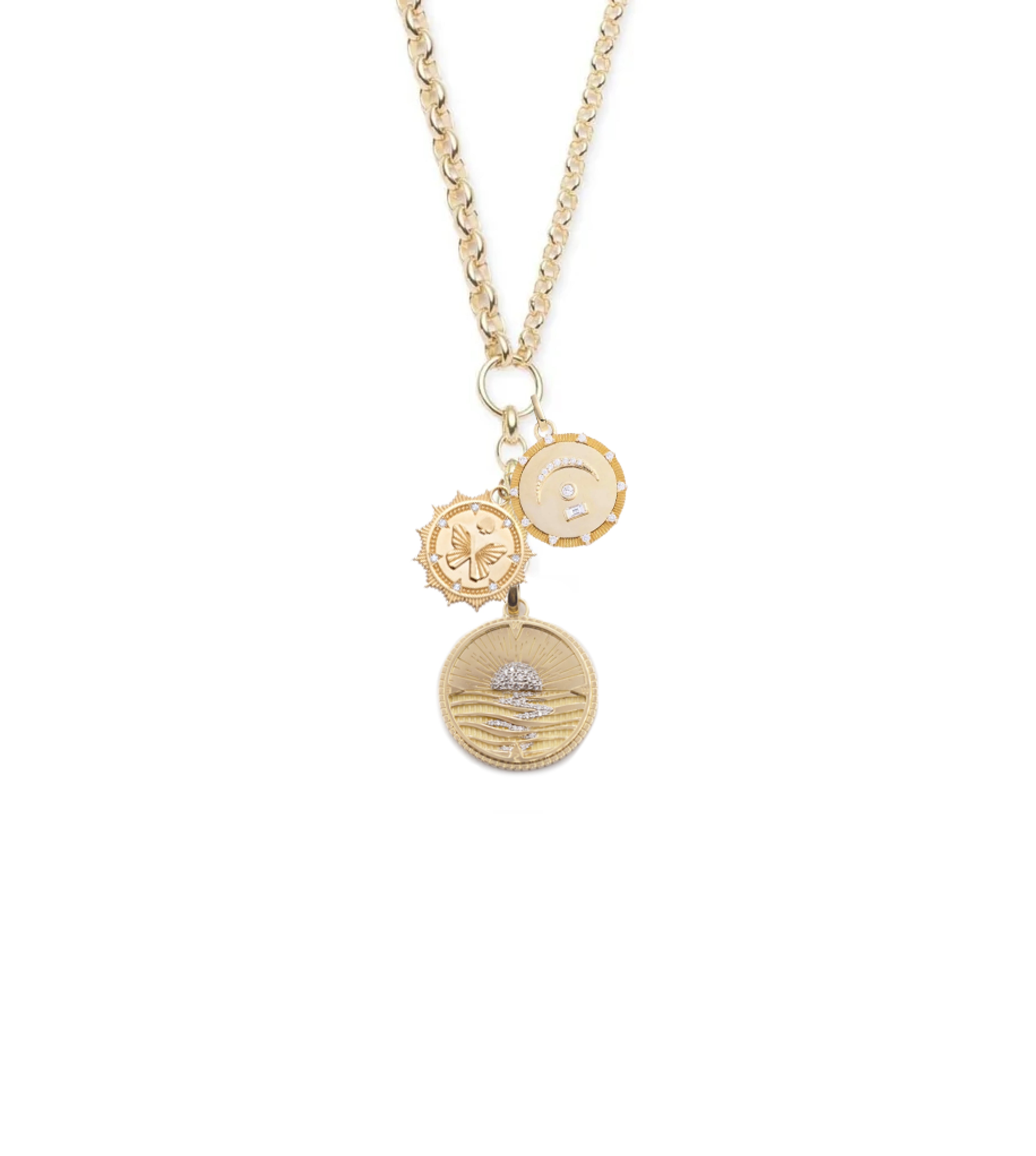 Reverie & Pause Heavy Mixed Belcher Extension Chain Necklace - Adjustable Layered Statement Jewelry for Women, Perfect for Casual Outfits, Date Nights & Special Occasions