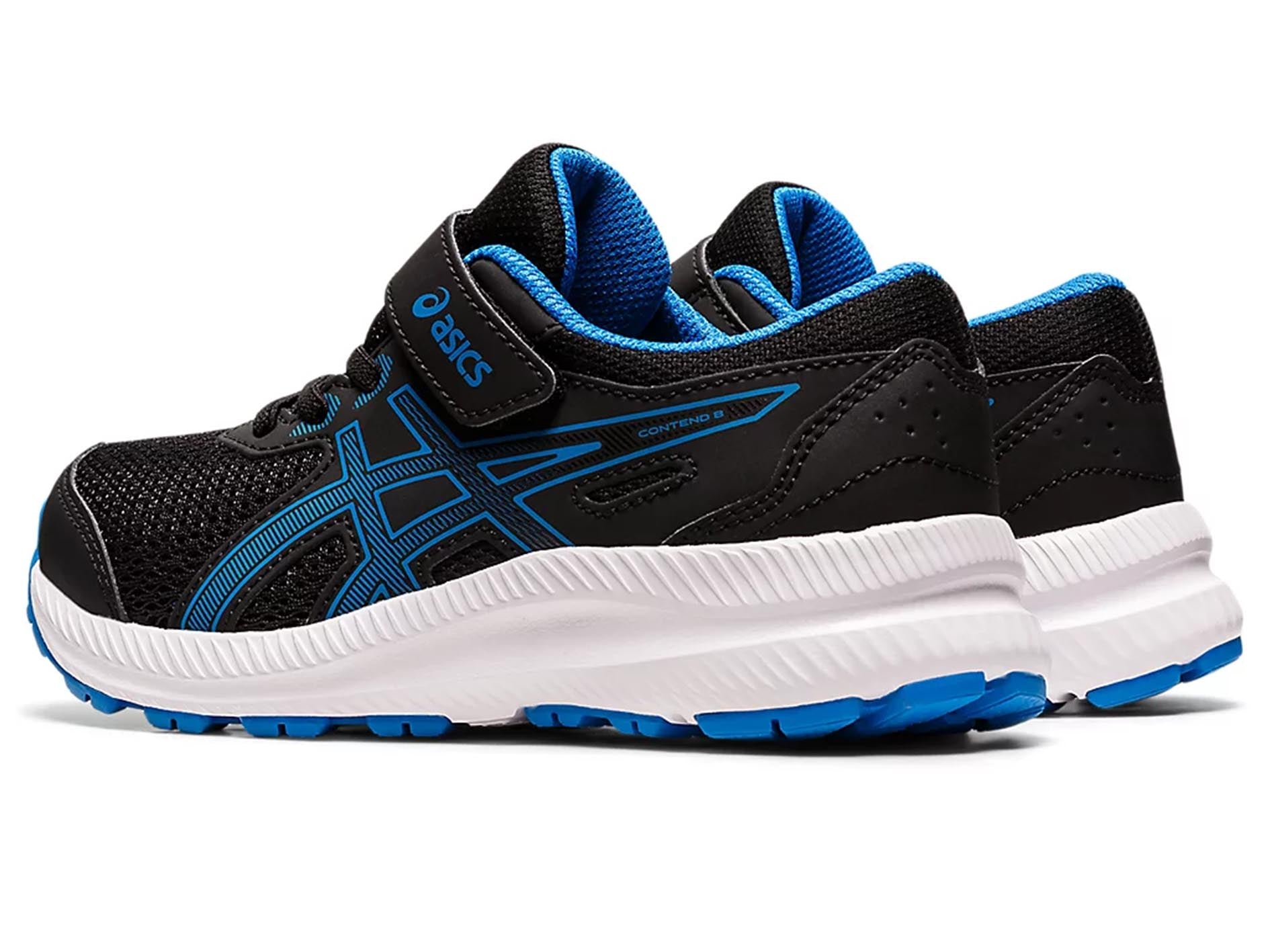 ASICS Kids Contend 8 PS Running Shoes - Lightweight Athletic Sneakers for Boys & Girls (Style 1014A258-004) - Perfect for School, Sports & Everyday Play