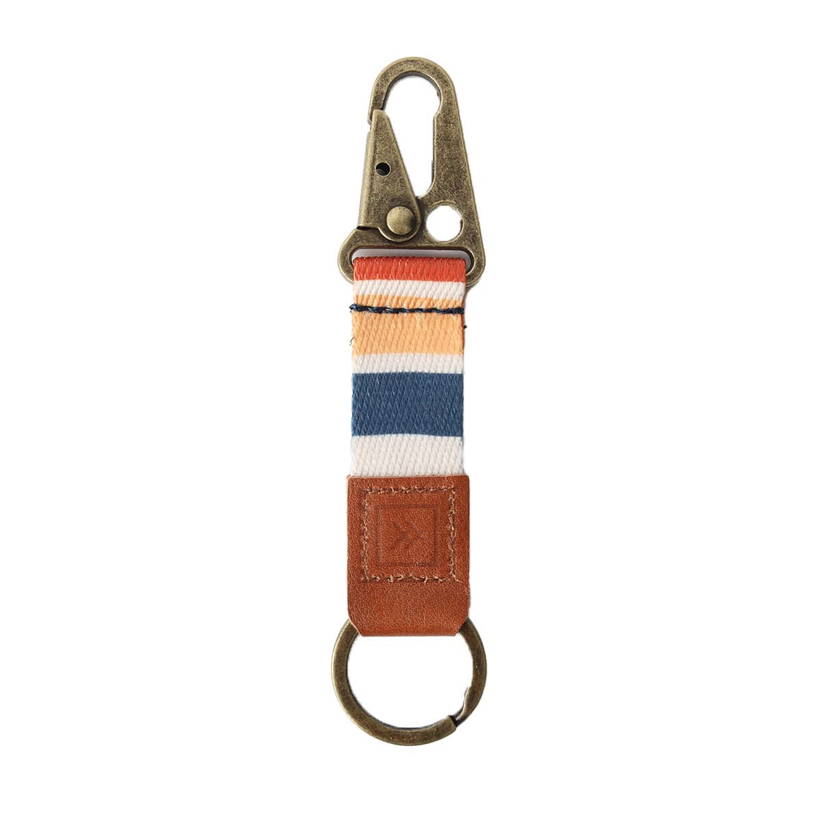 Durable Thread Wallets Keychain Hook with Belt Clip - Compact Slim Design for Keys, ID Cards & Cash - Perfect for Travel, Gym & Everyday Carry