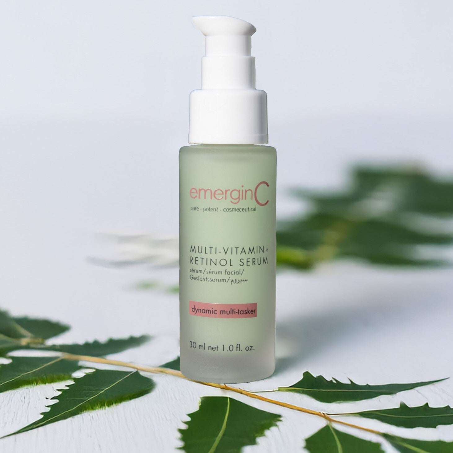 EmerginC Multi Vitamin + Retinol Serum for Face - Anti-Aging Facial Treatment with Vitamins A, C, E - Brightening & Hydrating Skincare for Wrinkles & Fine Lines - Day & Night Use