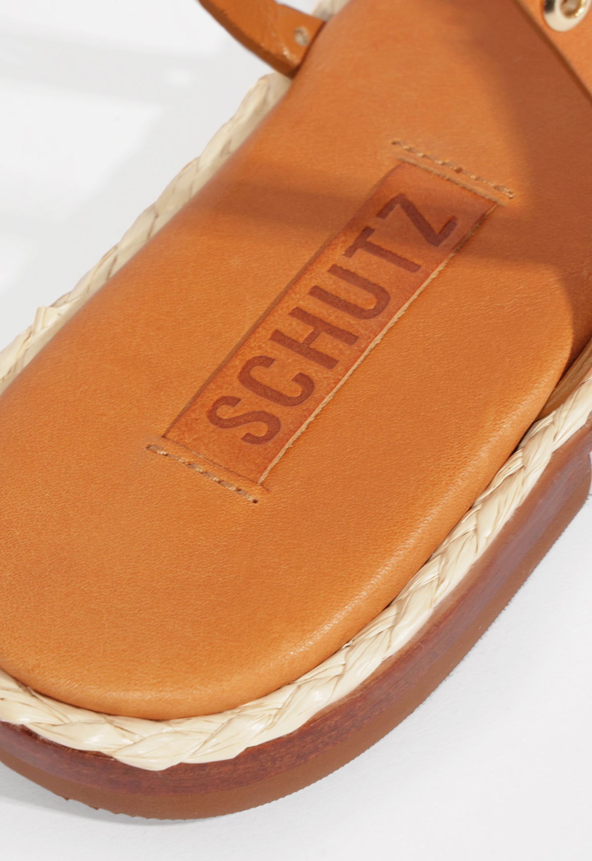 Annette Brown Leather Sandals for Women - Comfortable Summer Casual Strappy Sandals with Cushioned Footbed | Perfect for Beach, Vacation & Everyday Wear