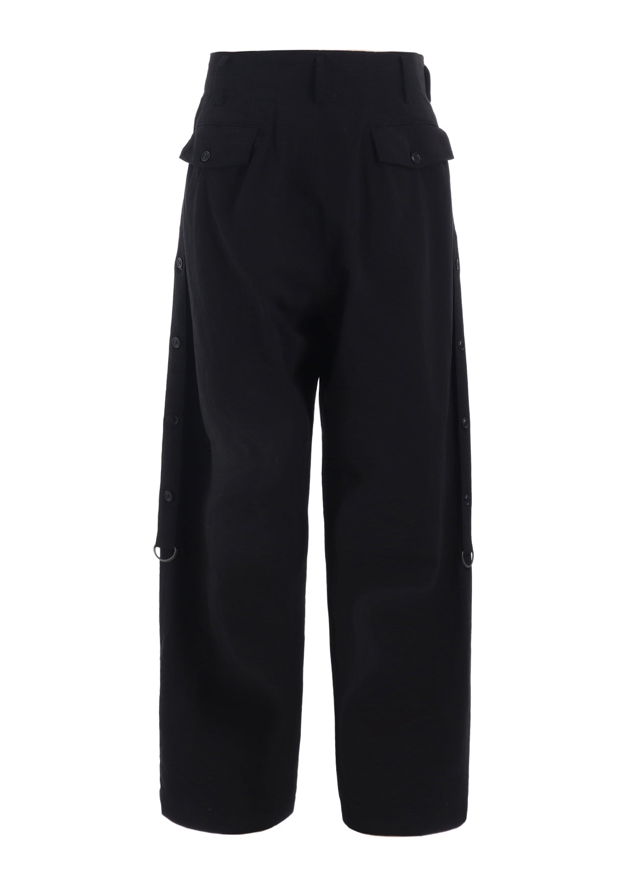 Stylish Cotton Linen Dungaree Sidebanded Pants for Women - Comfortable Casual Workwear & Everyday Outfits