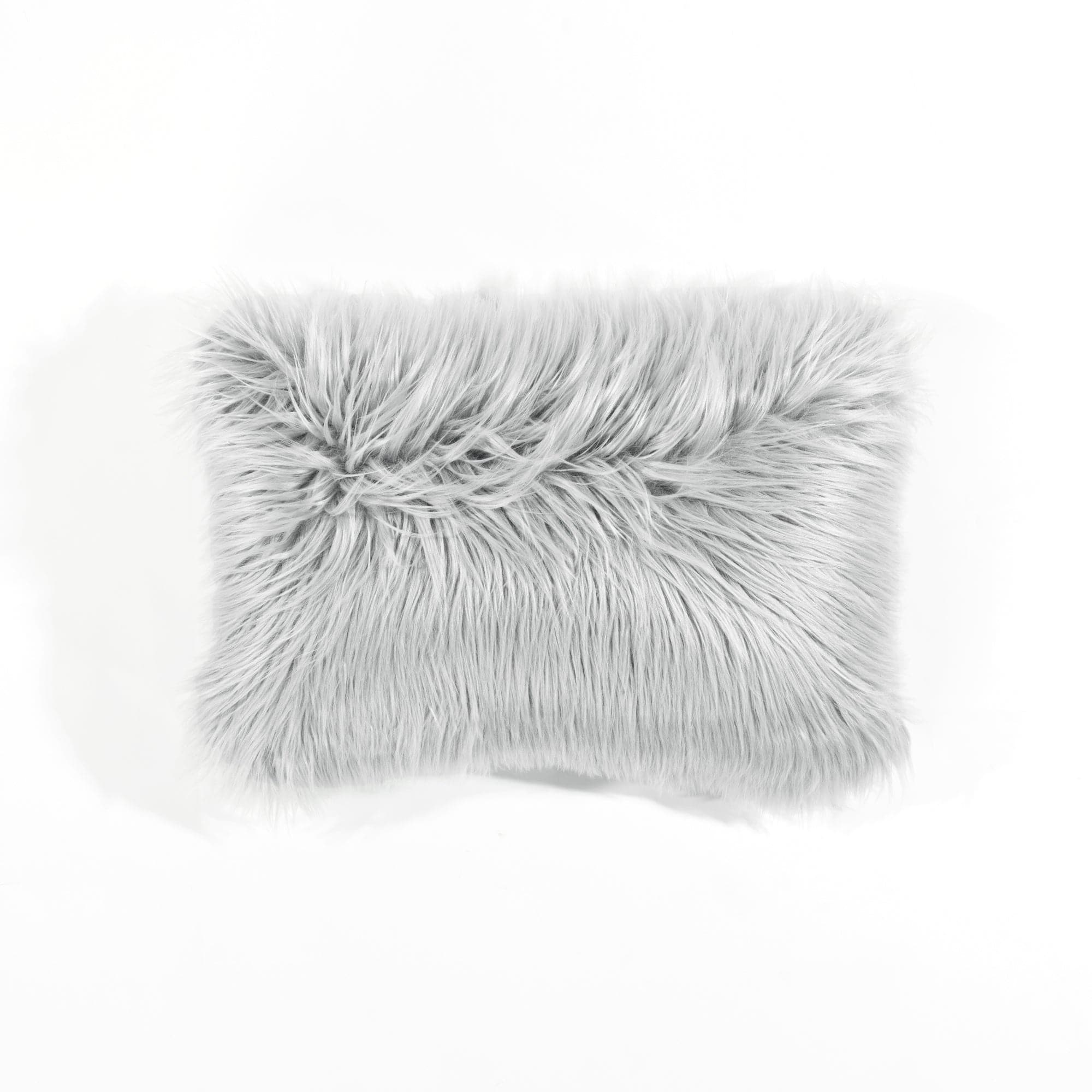 Soft Mongolian Luca Faux Fur Pillow Cover - Luxury Decorative Throw Pillow Case for Sofa, Bed, Couch - Cozy Home Decor for Living Room & Bedroom