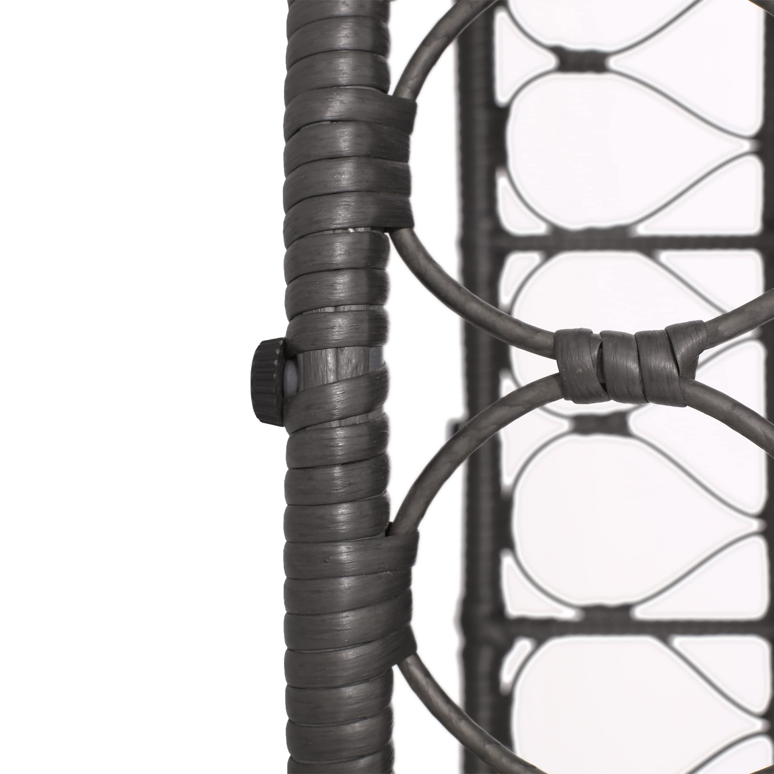 Christopher Knight Home Bruce Outdoor Coffee Table - Weather-Resistant Wicker - Gray - Perfect for Patio, Deck, and Garden Furniture