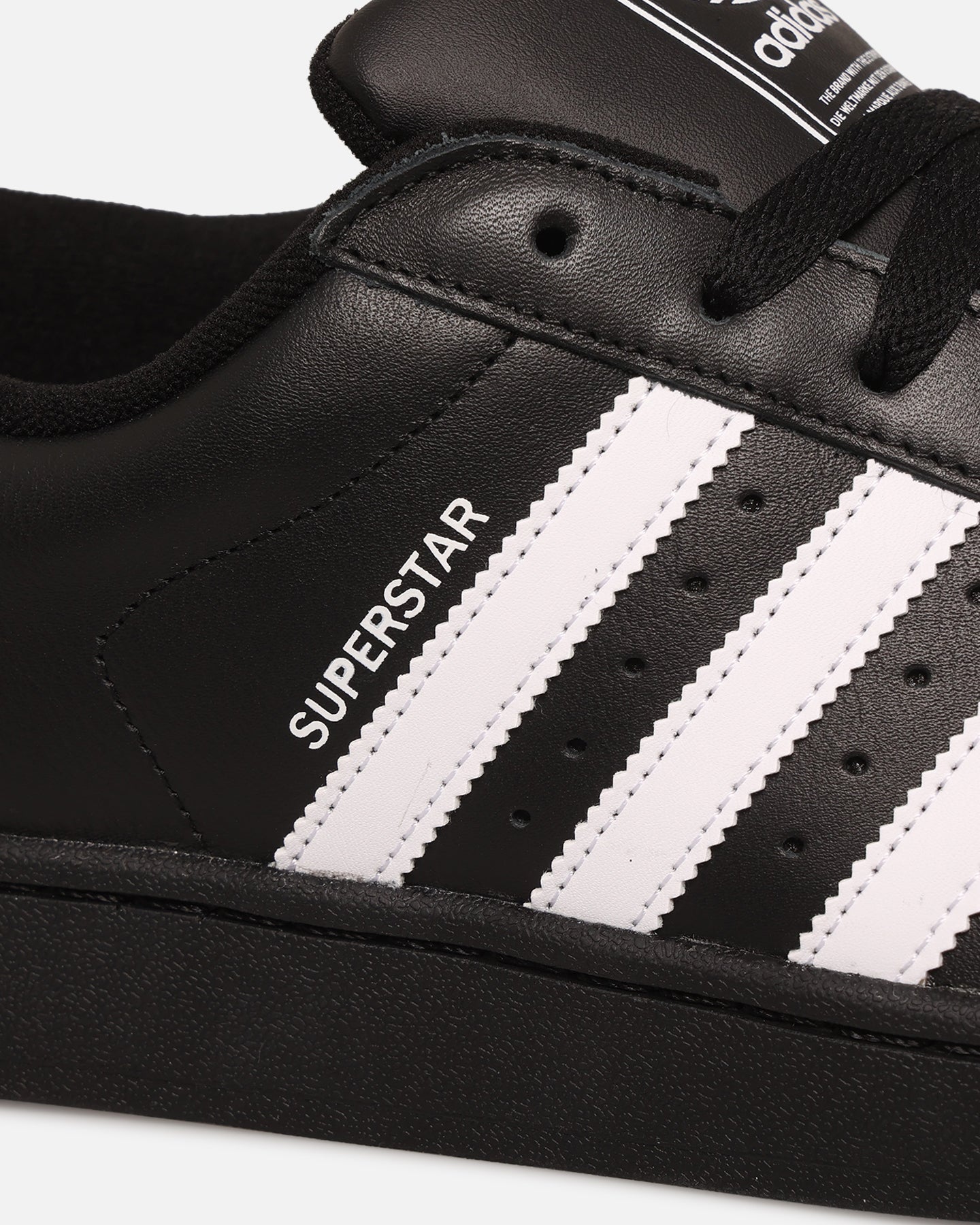 Adidas Superstar II Black Sneakers - Men's Classic White & Black Shoes for Casual Wear, Street Style & Everyday Comfort