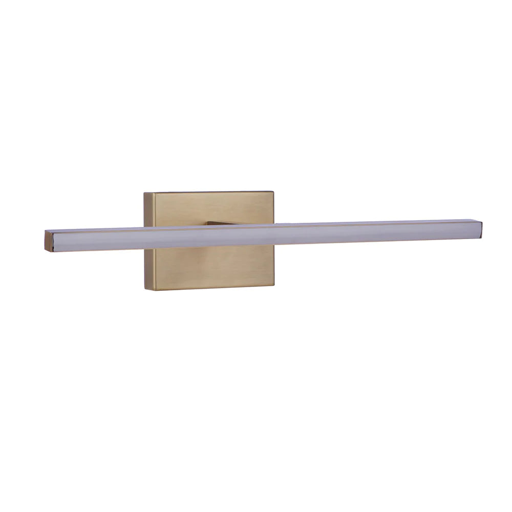Jubilee LED Wall Lamp in Brass - Modern Lighting Fixture for Bedroom, Living Room & Hallway