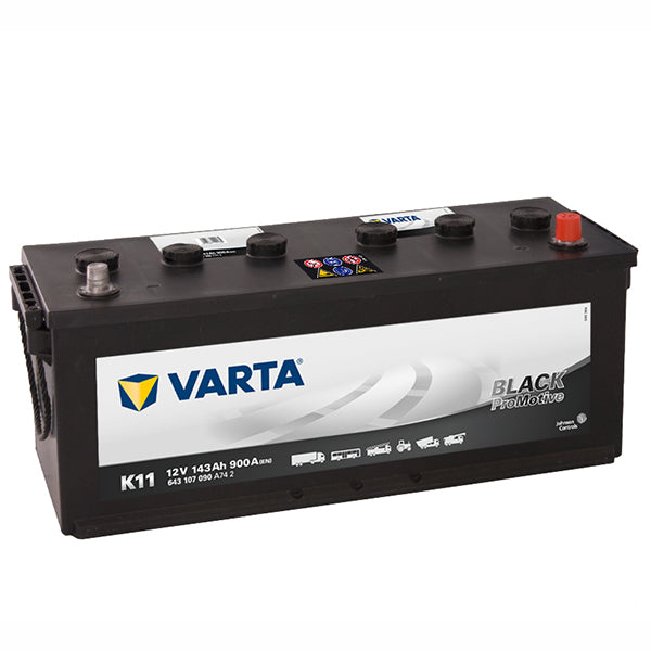 Varta K11 Heavy Duty Commercial Battery - High Performance Power for Trucks, RVs, and Marine Applications