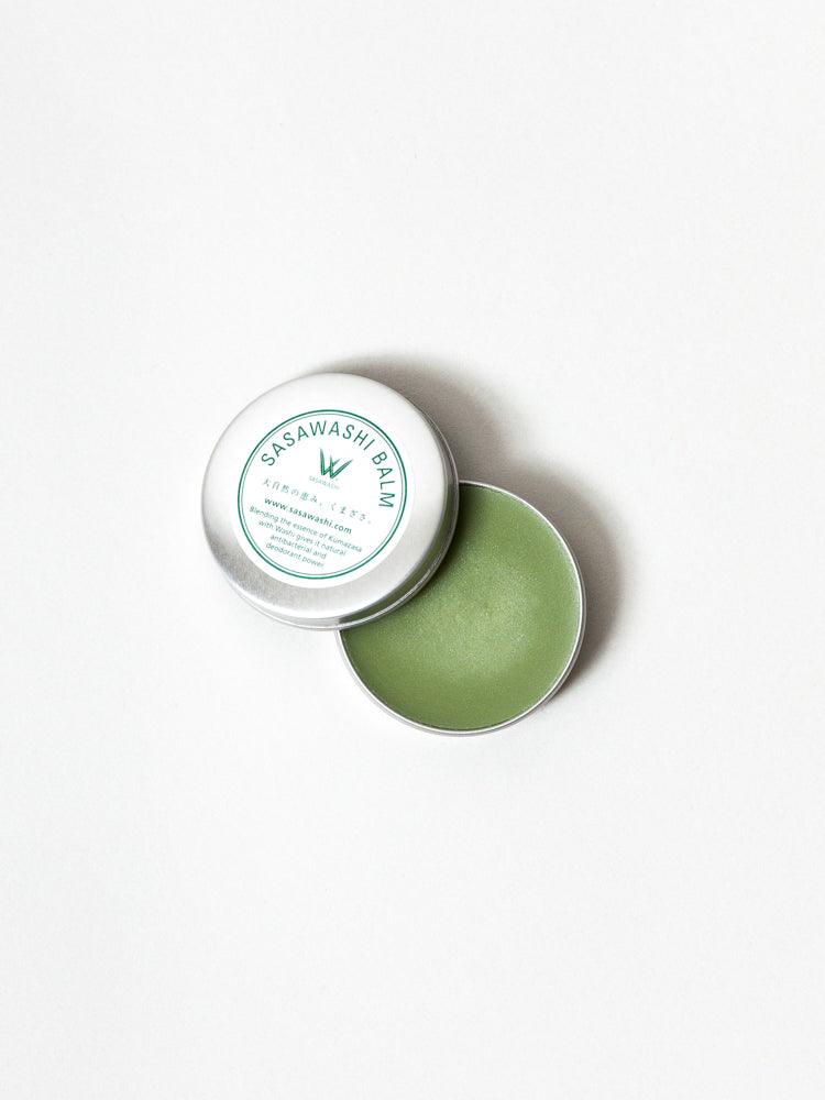 Organic Sasawashi Kumazasa Balm - Natural Japanese Herbal Healing Ointment for Skin Care, Eczema & Dryness Relief - Perfect for Daily Moisturizing & Soothing Irritated Skin