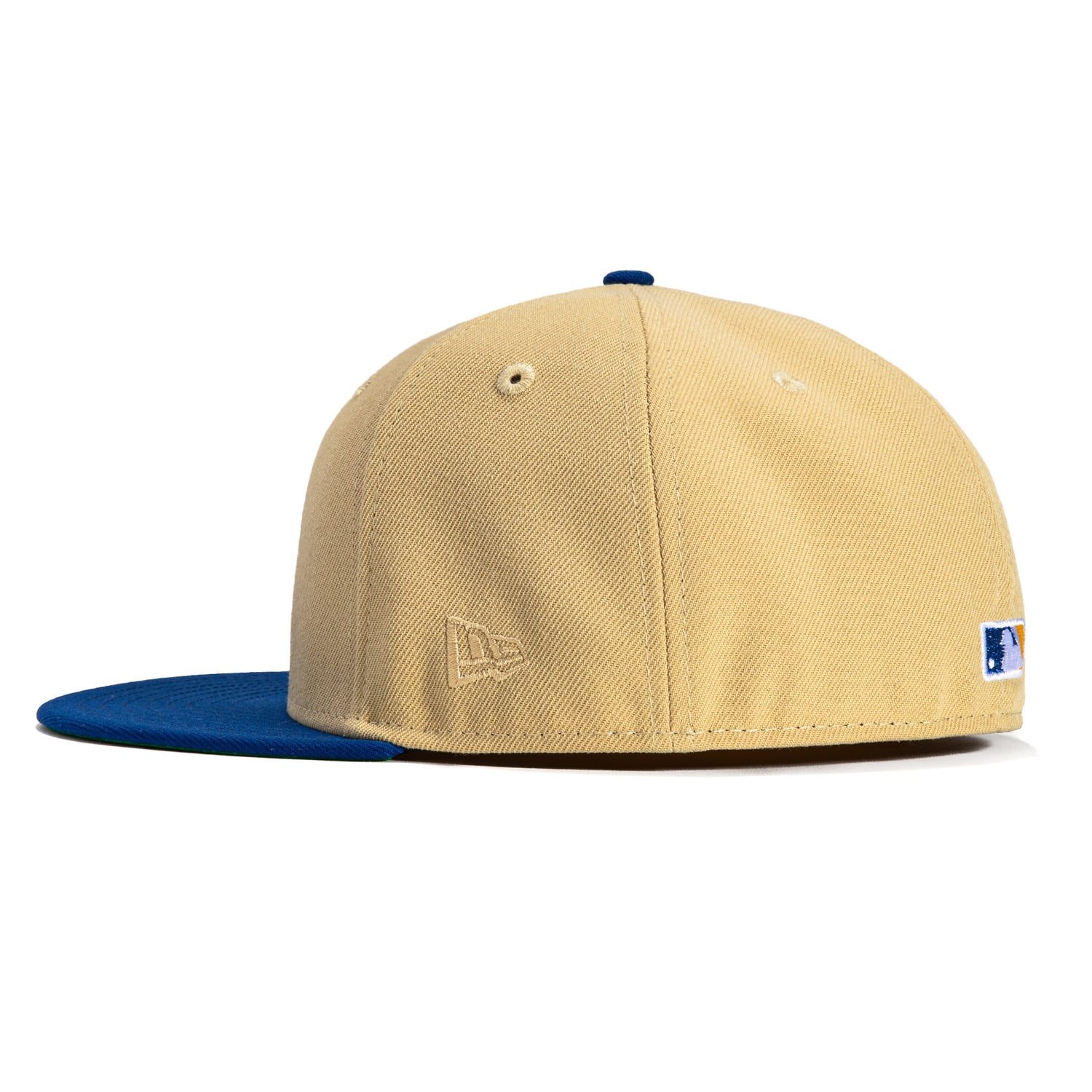 New Era 59Fifty Seattle Mariners 2023 All Star Game Patch Baseball Cap - Tan & Royal Blue Adjustable Snapback Hat for Men & Women - Perfect for Baseball Games, Sports Events & Casual Wear