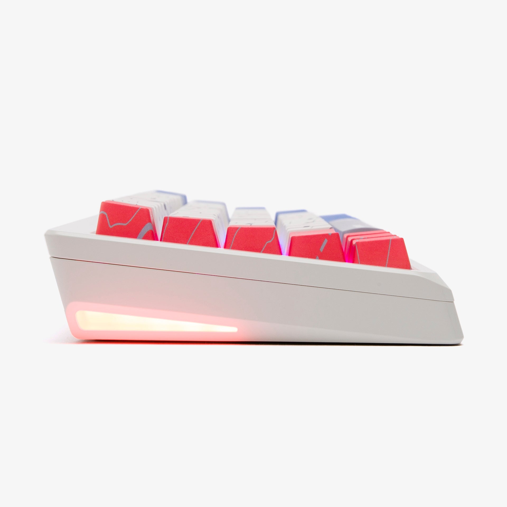 100T x HG Summit 65 Mechanical Keyboard - Cartograph Design | Premium Gaming & Typing Keyboard for PC/Mac - Perfect for Esports, Office Work & Programming