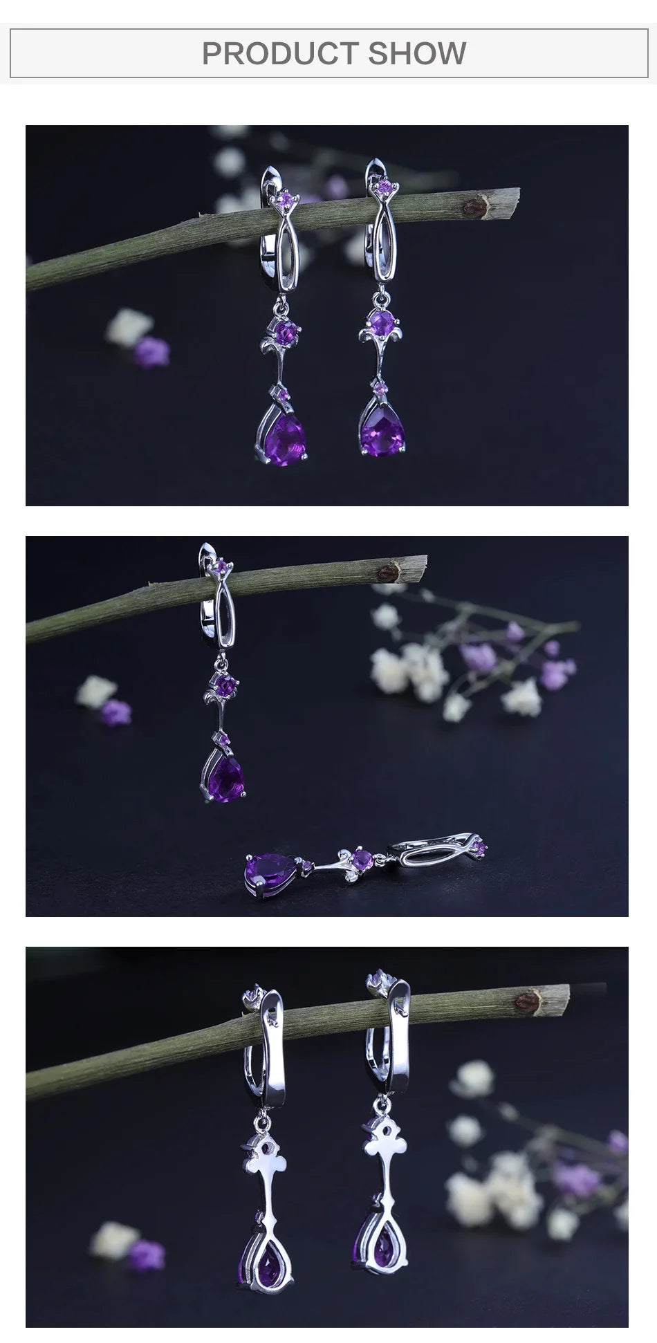 Dazzling Crystal Stud Earrings for Women - Elegant & Hypoallergenic Jewelry for Party, Wedding & Everyday Wear