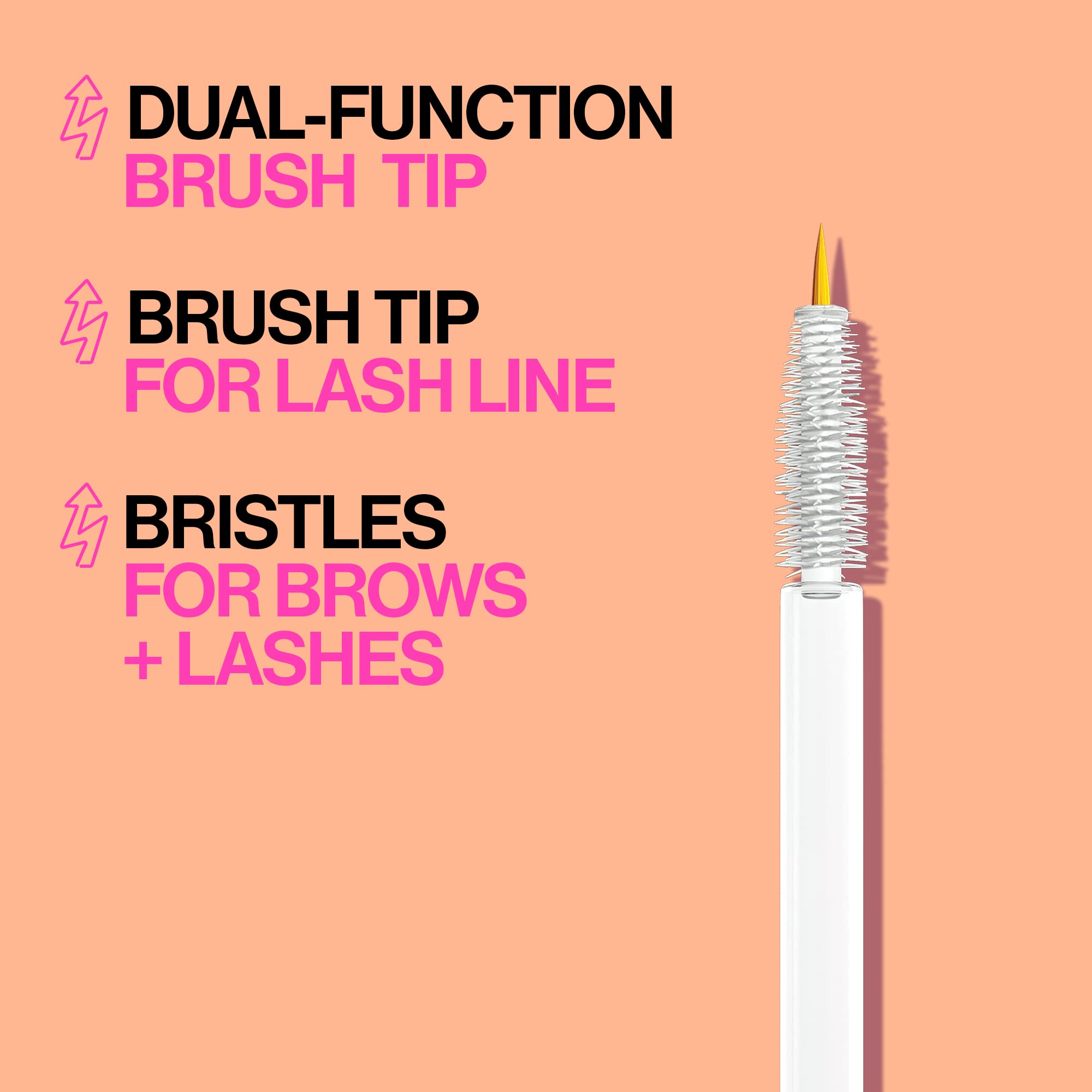 Wet n Wild Boost Me Up Brow & Lash Growth Serum - Natural Eyelash & Eyebrow Enhancer for Thicker, Fuller Lashes & Brows | Perfect for Daily Beauty Routine & Nighttime Care