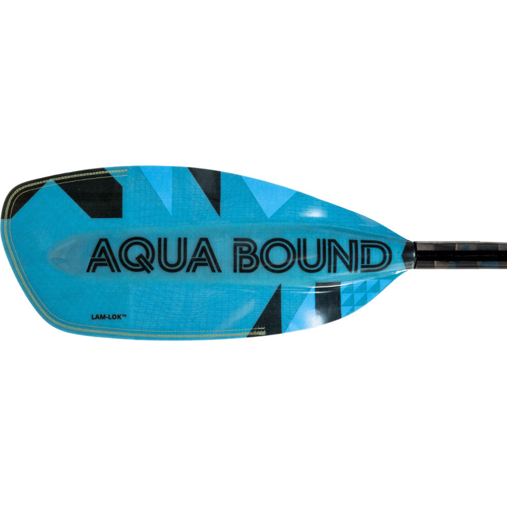 Aqua Bound Aerial Major Fiberglass Versa Lok Bent Shaft 4-Piece Kayak Paddle - Lightweight & Durable Kayaking Gear for Touring, Fishing & Recreational Paddling