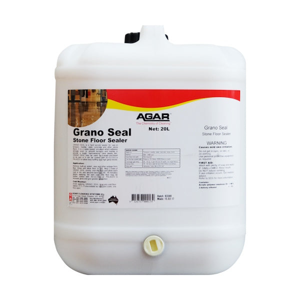 Premium Agar Grano Seal Stone Floor Sealer - Waterproof & Durable Protection for Natural Stone Floors - Perfect for Indoor/Outdoor Use in Kitchens, Bathrooms & Patios