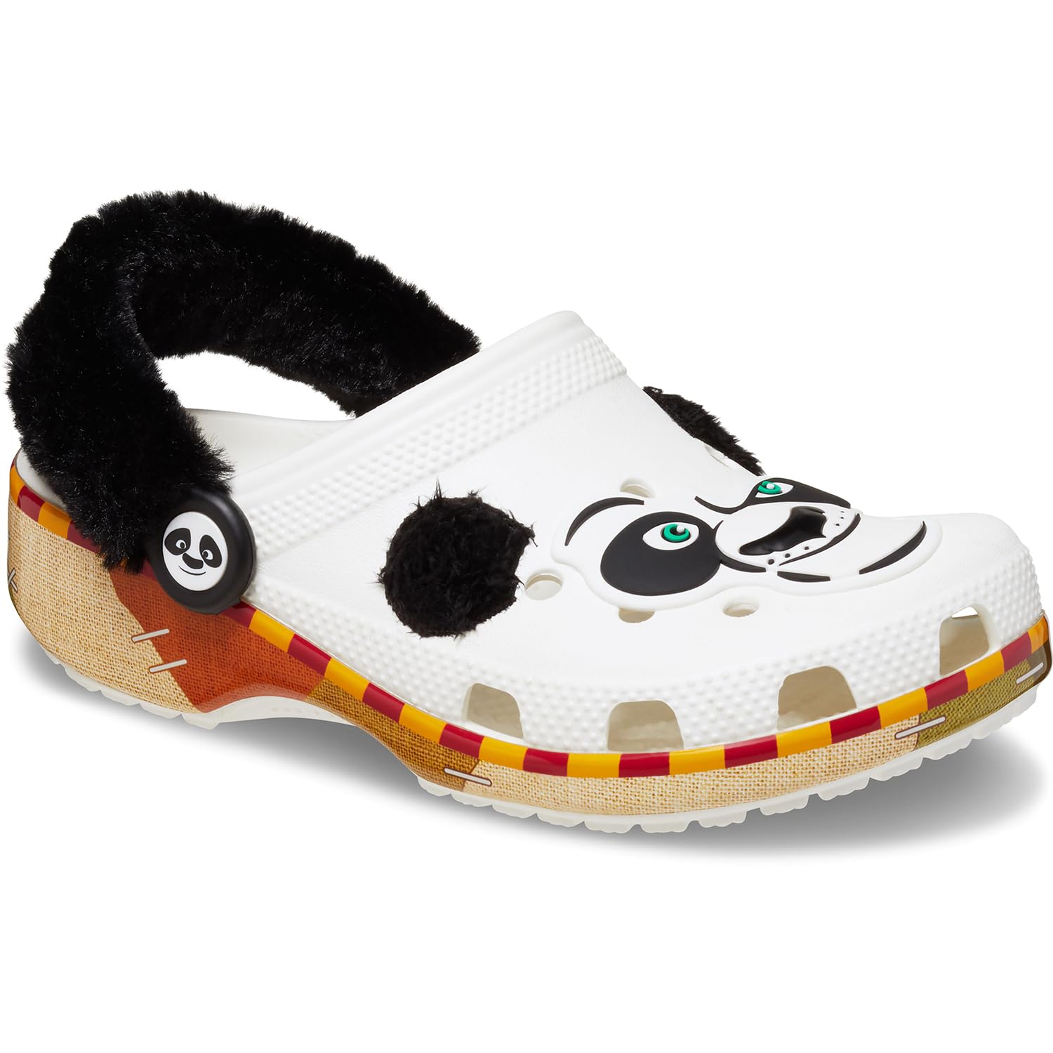 Crocs Unisex-Child Kung Fu Panda Classic Clogs - Comfortable Kids' Shoes for School, Play & Everyday Wear