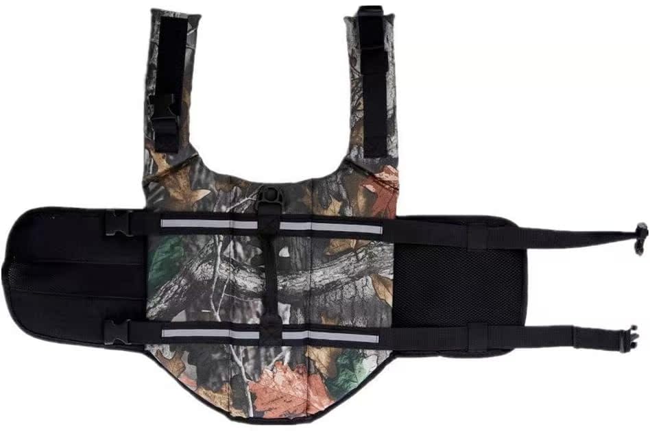 **Best Dog Life Jacket - Swimming Safety Vest with Handle for Small, Medium & Large Dogs - Adjustable Flotation Coat for Puppy & Adult Pets (Camouflage, Size M) - Perfect for Boating, Swimming & Water Activities**