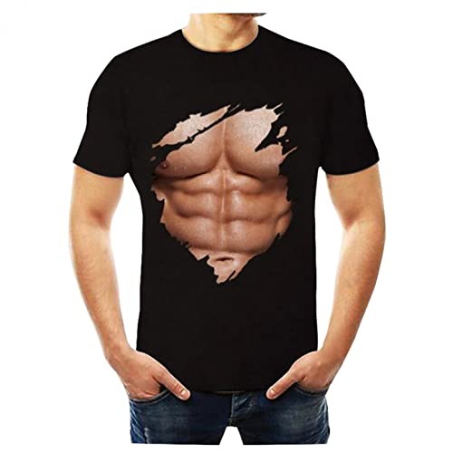 American Flag Graphic T-Shirt for Men & Women - Unisex Summer Crewneck Short Sleeve Casual Tee - Perfect for 4th of July, BBQ Parties & Patriotic Events