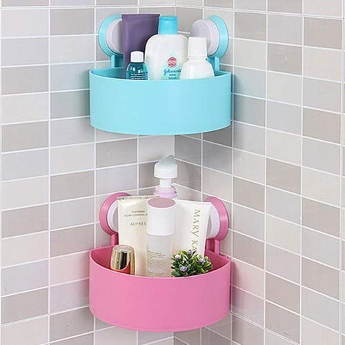 Boxwish® Plastic Soap Holder for Bathroom & Kitchen Sink - Wall Mounted Soap Dish with Drain Holes - Perfect for Showers, Bathtubs, and Sinks to Keep Countertops Dry & Clean