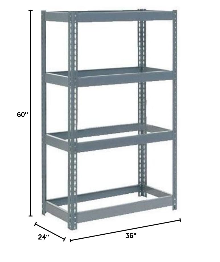 Heavy Duty Boltless Shelving Unit 36