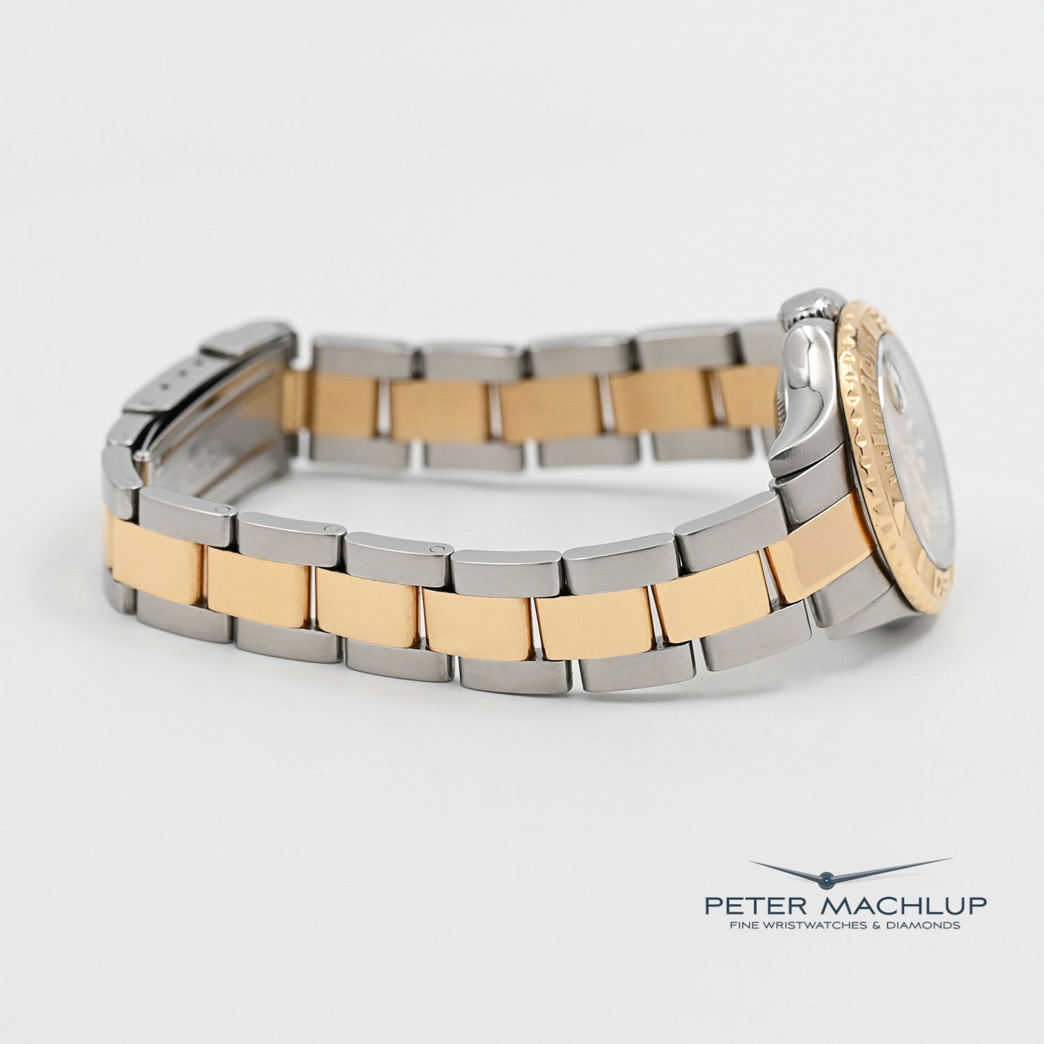 Luxury Rolex Yacht-Master Ladies Watch 26mm 18K Gold & Stainless Steel - Perfect for Sailing, Yachting & Elegant Occasions