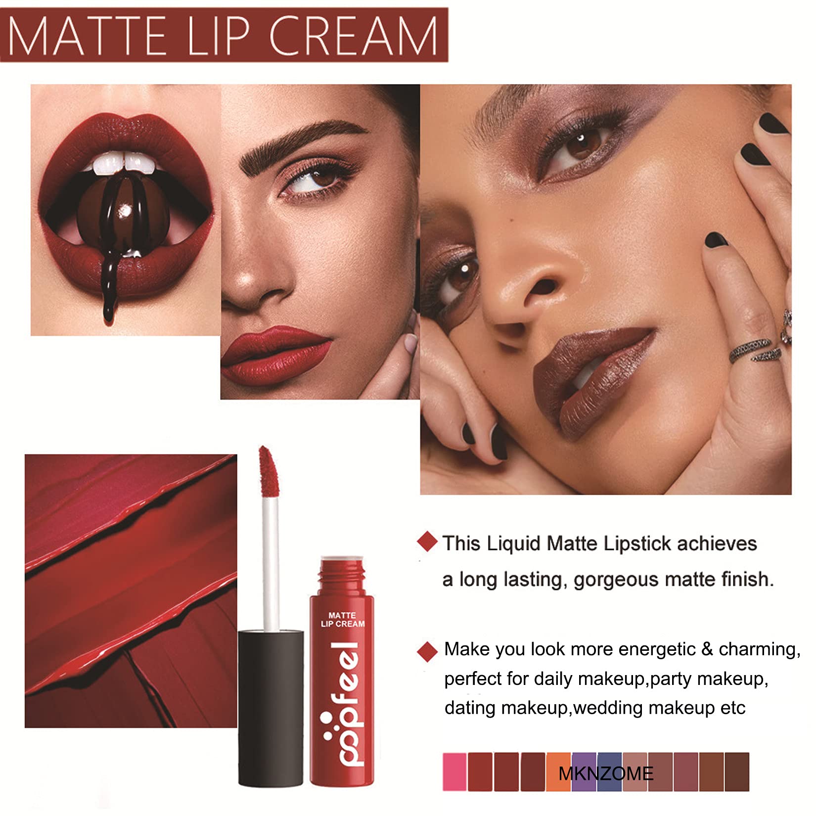 Professional 24Pcs Makeup Kit by MKNZOME - All-in-One Cosmetic Set with Eyeshadow, Lip Gloss, Foundation, Concealer & Brushes | Perfect Travel Makeup Palette & Gift Set for Beginners & Professionals