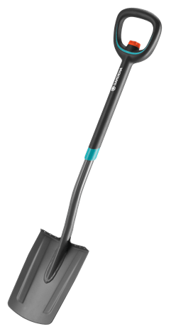 Gardena ErgoLine Telescopic Spade - Adjustable Garden Shovel for Digging & Planting | Perfect for Landscaping, Yard Work & Outdoor Gardening